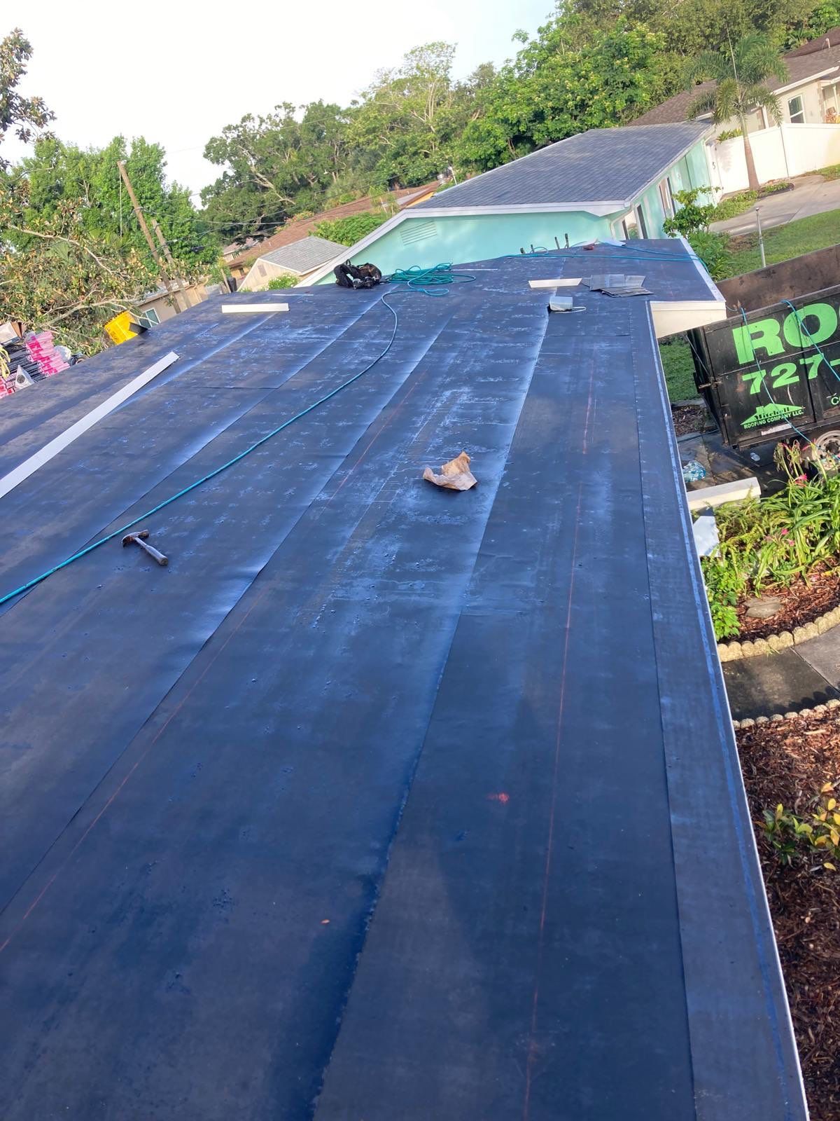 Project in St. Petersburg 33710 by Mitchell Roofing Company LLC 