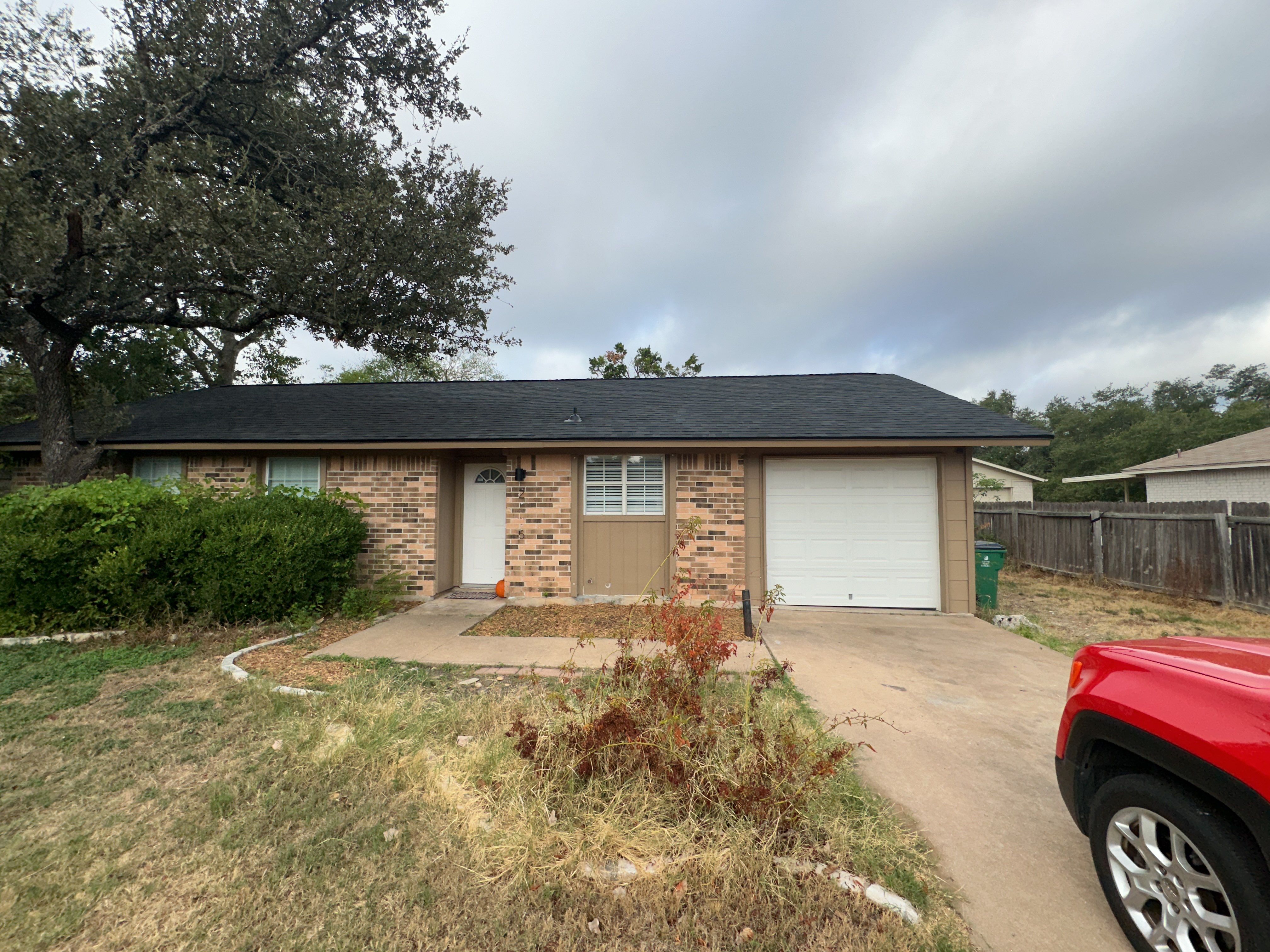 Charcoal Shingle Roof Replacement in Cedar Park by Skywall Construction LLC