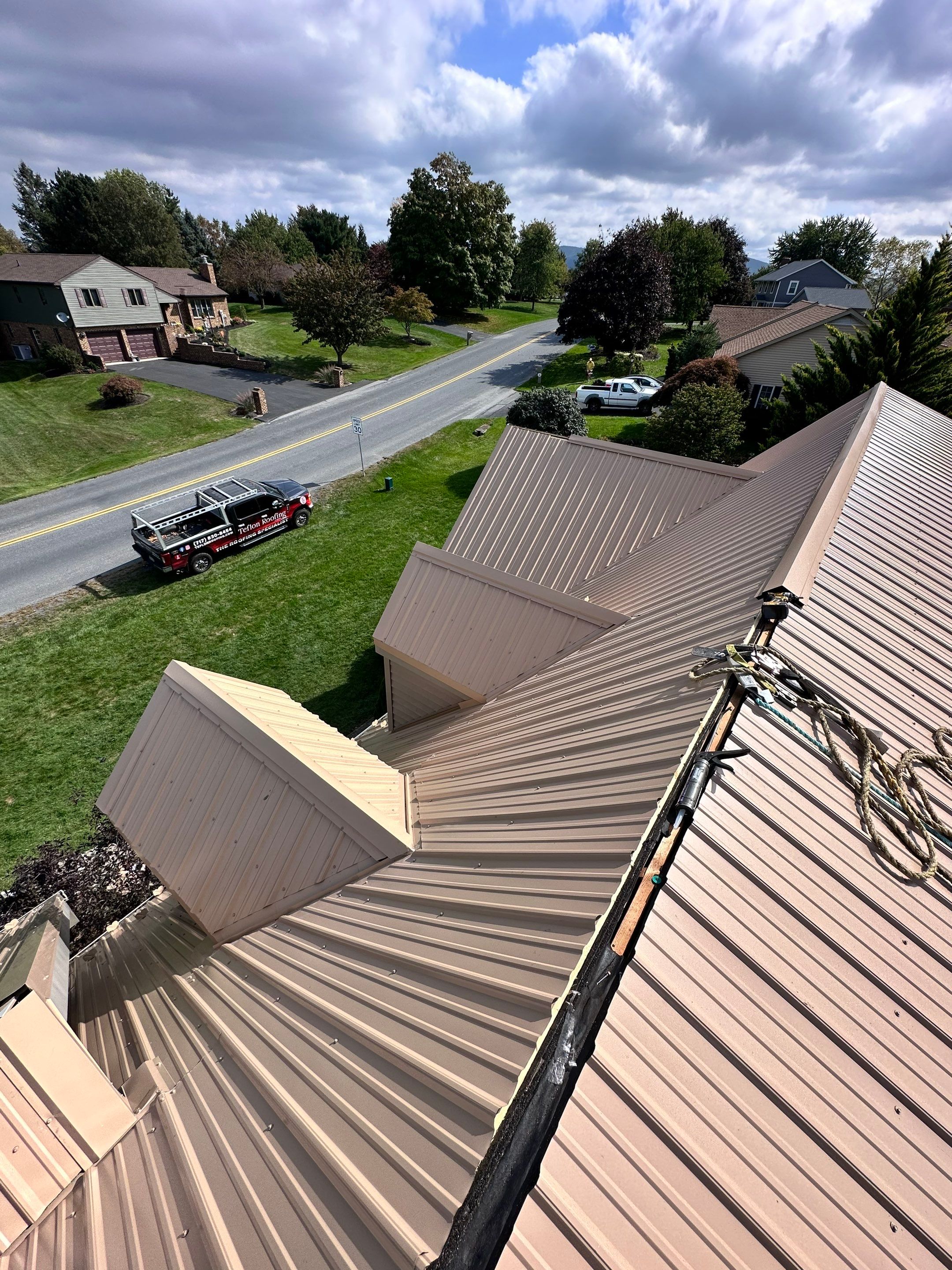 Tan Azm panel by Teflon Roofing