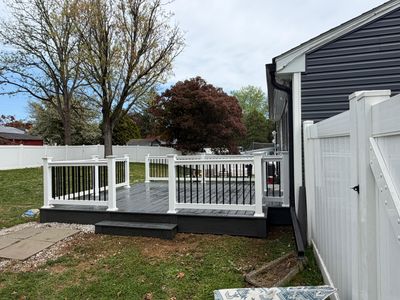 New Deck in Ewing Township, New Jersey