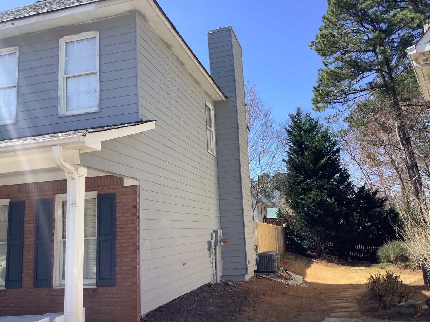 Comprehensive Exterior Renovation Featuring James Hardie Siding in Suwanee by Swift Home Renovations