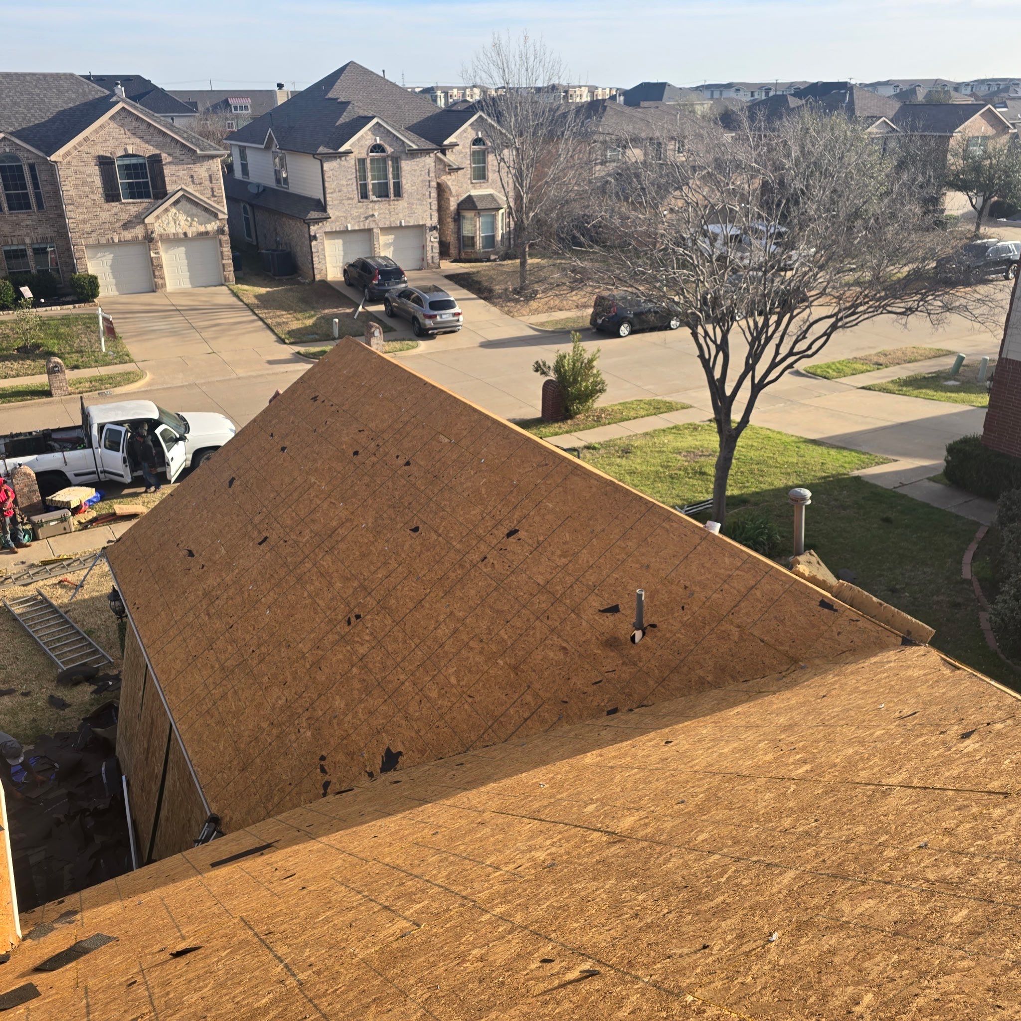 Residential Roofing Installation using Malarkey Vista AR by Harvey Roofing & Construction