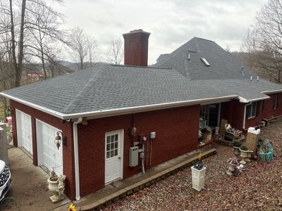 Residential Roofing Installation using GAF Timberline HDZ Pewter Gray