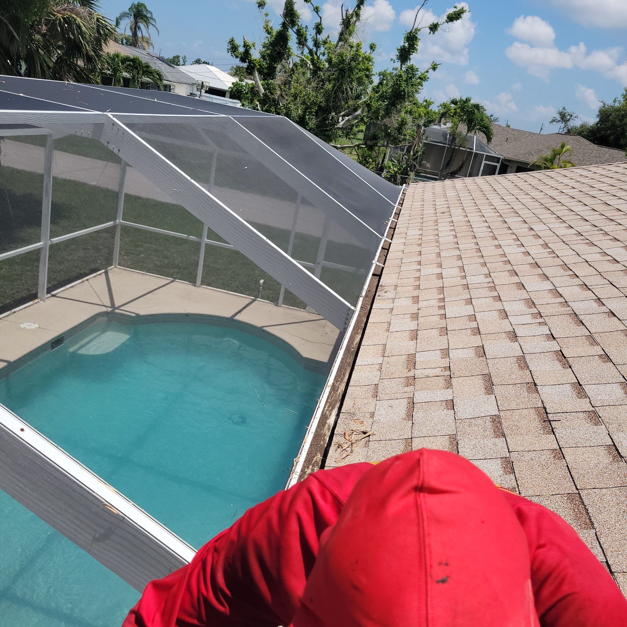 Residential Roofing Repair in Cape Coral using Owens Corning Duration Shingles by Four Peaks Roofing