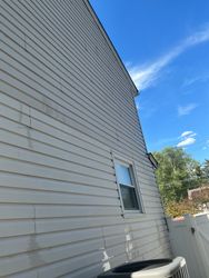 Gutter Cleaning in Pequannock, NJ — Gallo Bros job photo
