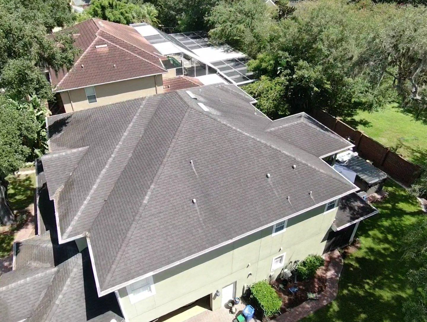 Roof Replacement in Terrace Oaks Court by Steadfast Roofing 