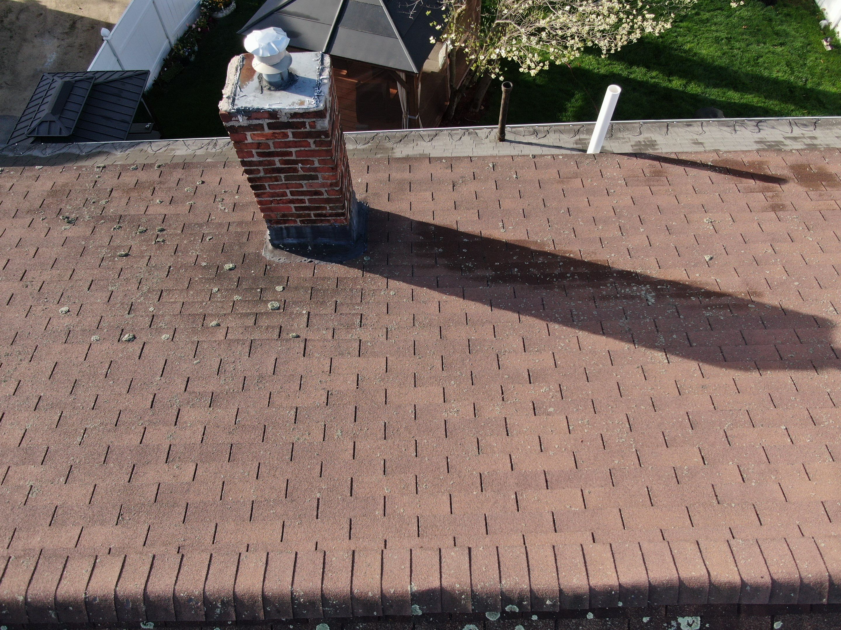 Roof Replacement with Owens Corning TruDefinition Shingles in Midnight Plum by Mighty Dog Roofing of Greater Middlesex County