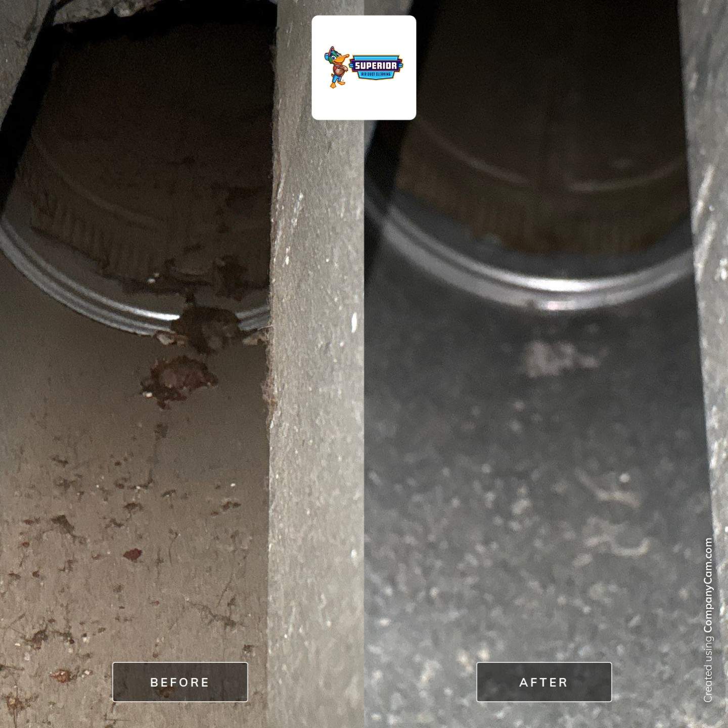 Air Duct Cleaning With a Vacuum Truck in Austintown, OH by Superior Air Duct Cleaning