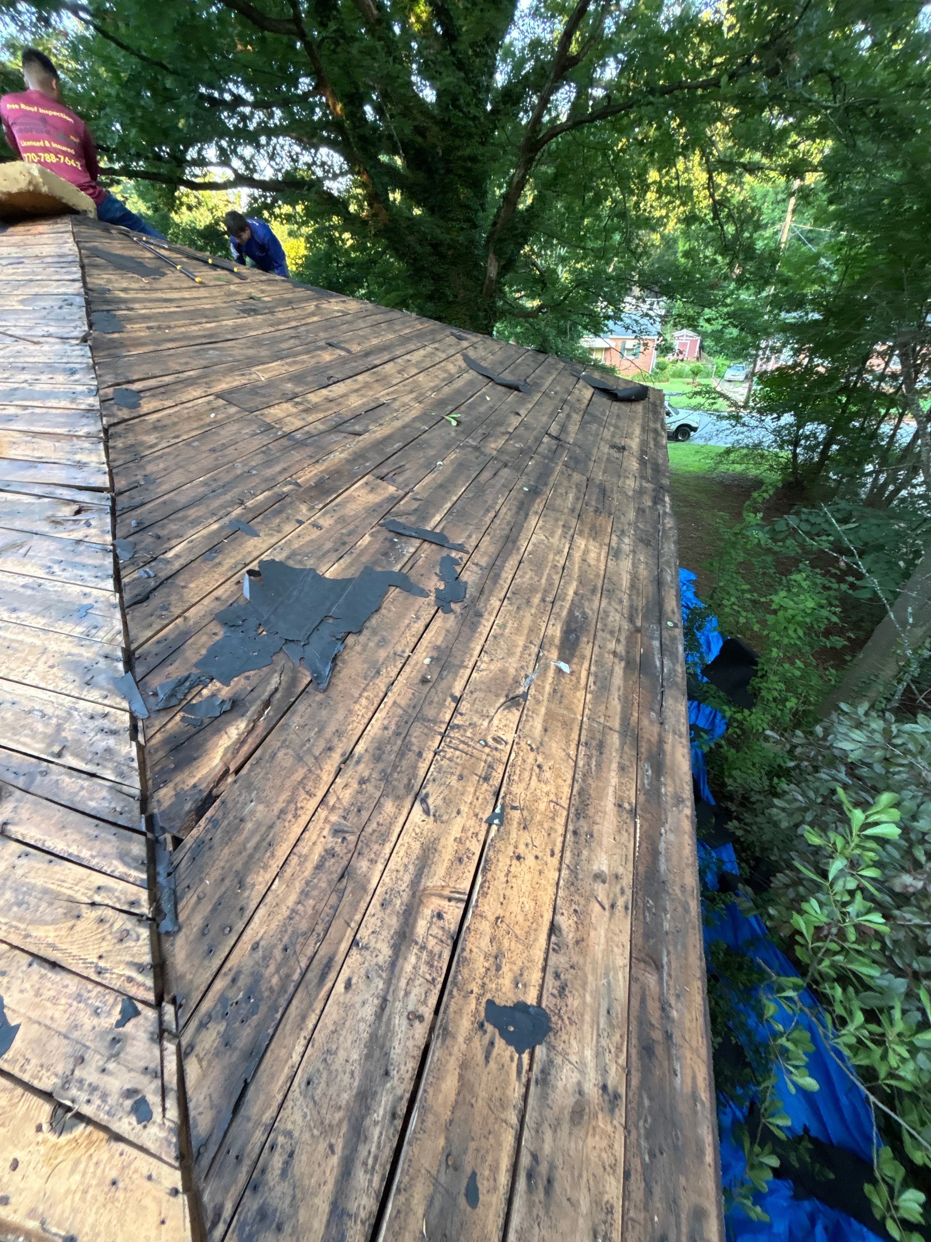 Roof replacement by Deerfield Roofing LLC