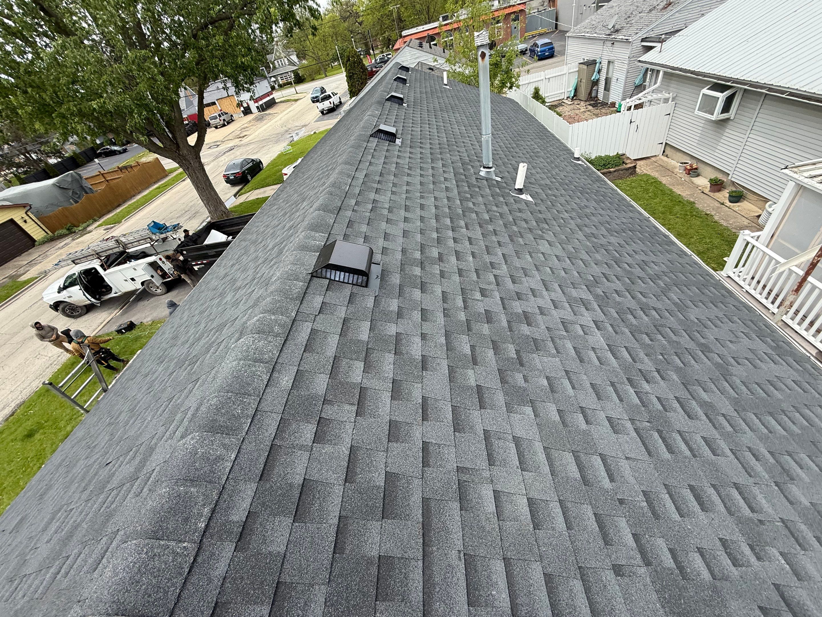 Roof replacement by Optimal Home Improvement 