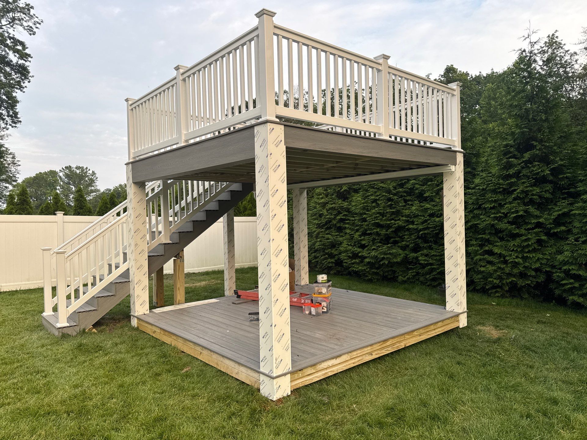 New Deck in Ocean Township, New Jersey by deck guardian