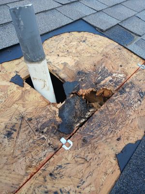 Hail Damage using Owen's Corning Duration (Lifetime) Shingles