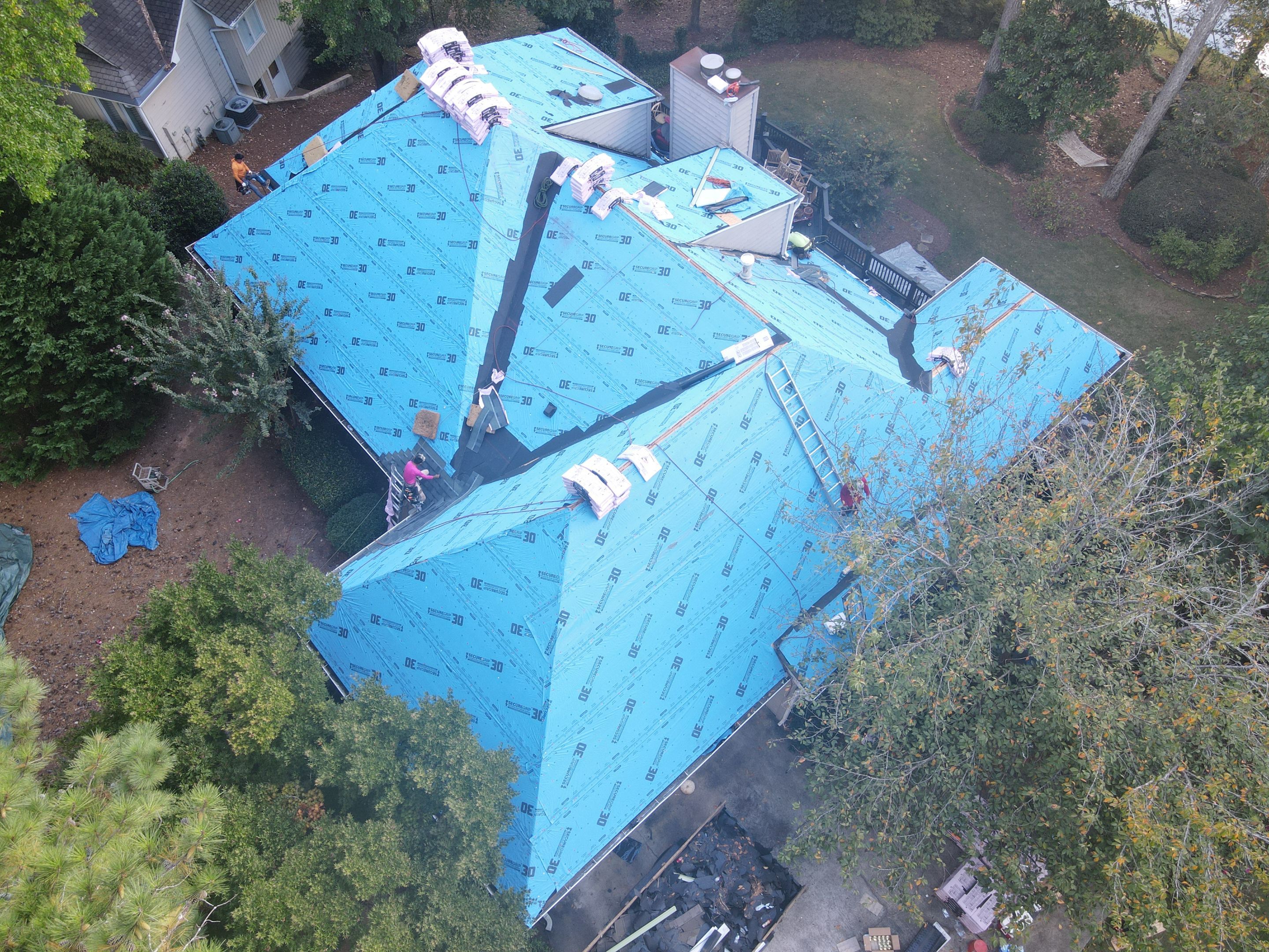 Residential Roofing Installation using Owens Corning by Inspector Roofing and Restoration