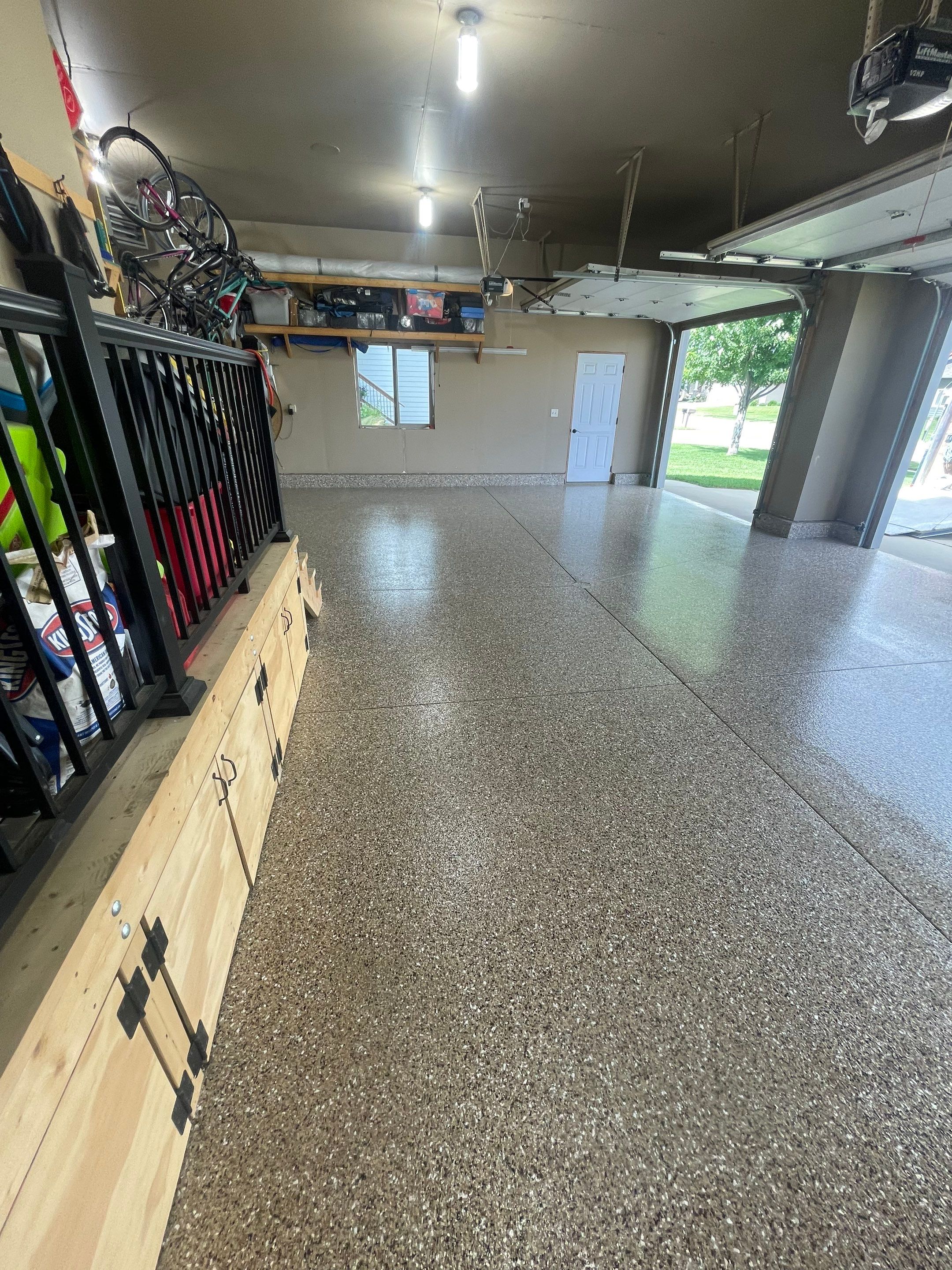 Garage Floor Coating in Tea, South Dakota by Select Painting, Coatings & Garage Cabinets