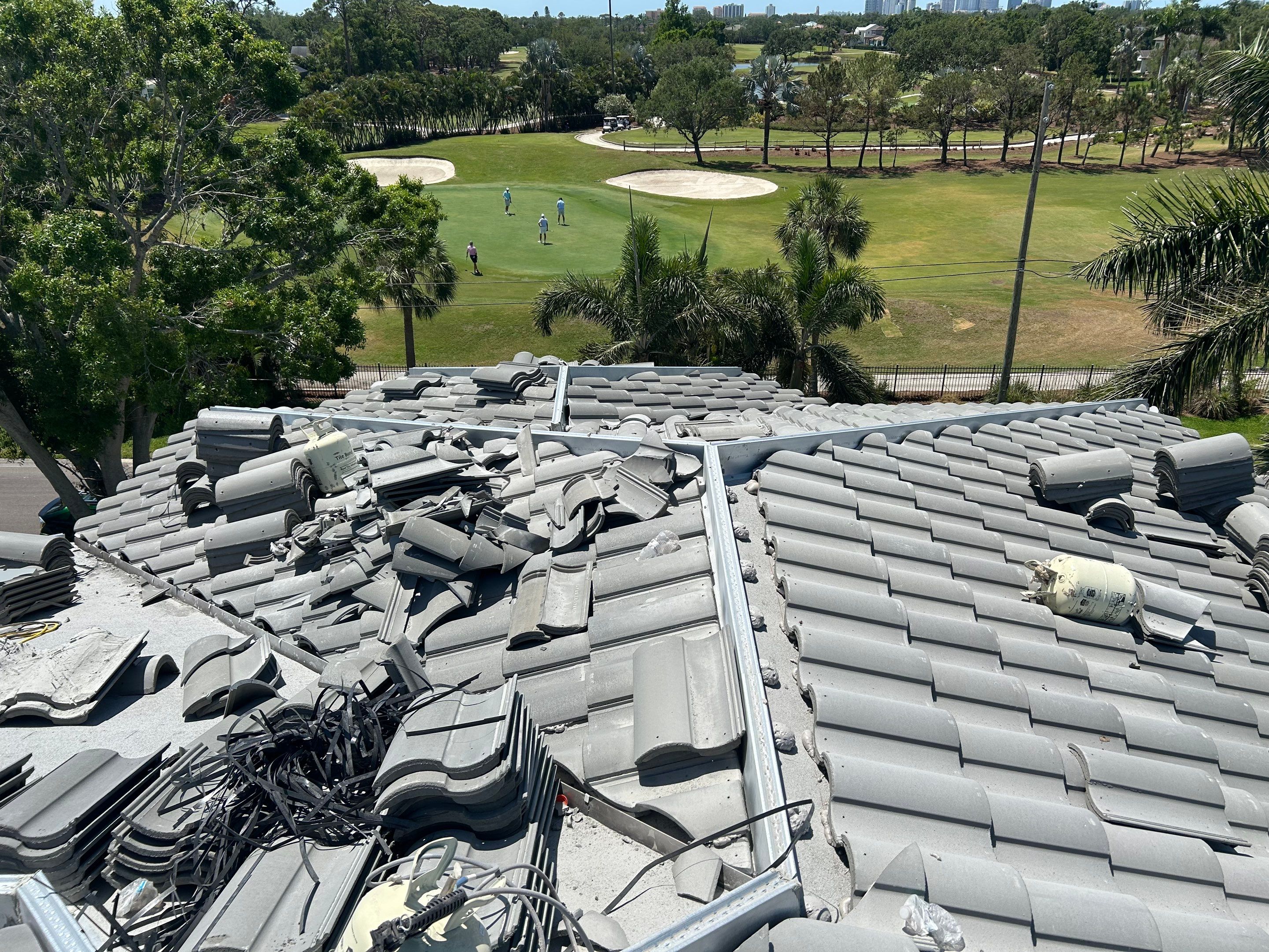 Project in St. Petersburg 33704 by Mitchell Roofing Company LLC 