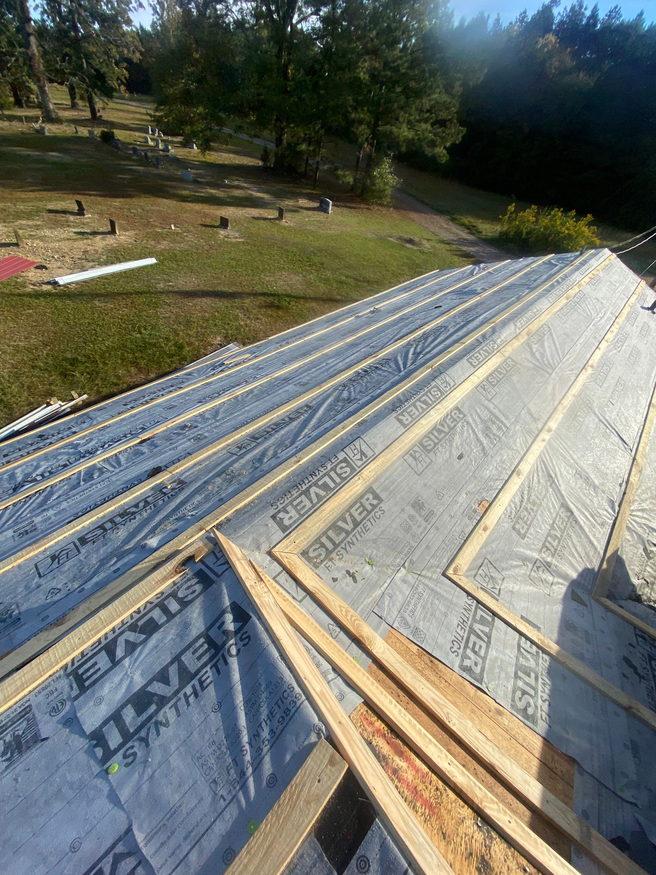 Residential Metal Roof Replacement using Reed's Metals: 26 GA. Colored Residential Metal Panels (Barn Red) by Hostetler Roofing