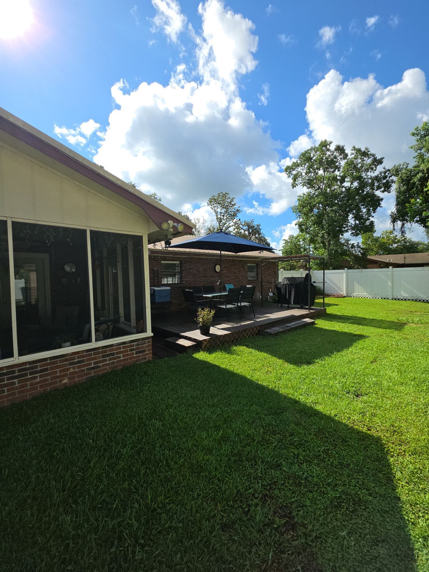 Energy-Efficient White Vinyl Window Replacement in Lake City, Florida by Windows & Doors Store