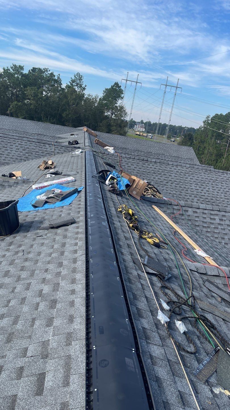 Commercial Roofing Installation using Roof Replacement by American Roofing & Construction LLC