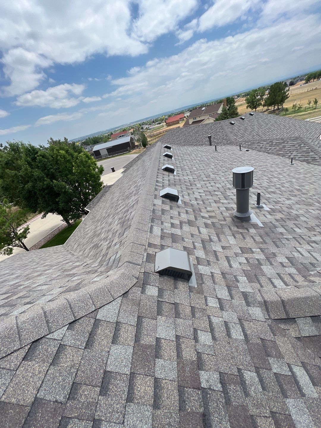Residential Roofing Installation using Owens Corning TruDefinition - Driftwood  by A to Z Roofing