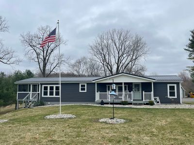 Exposed Fastener Metal Roof Replacement – Columbia City, Indiana