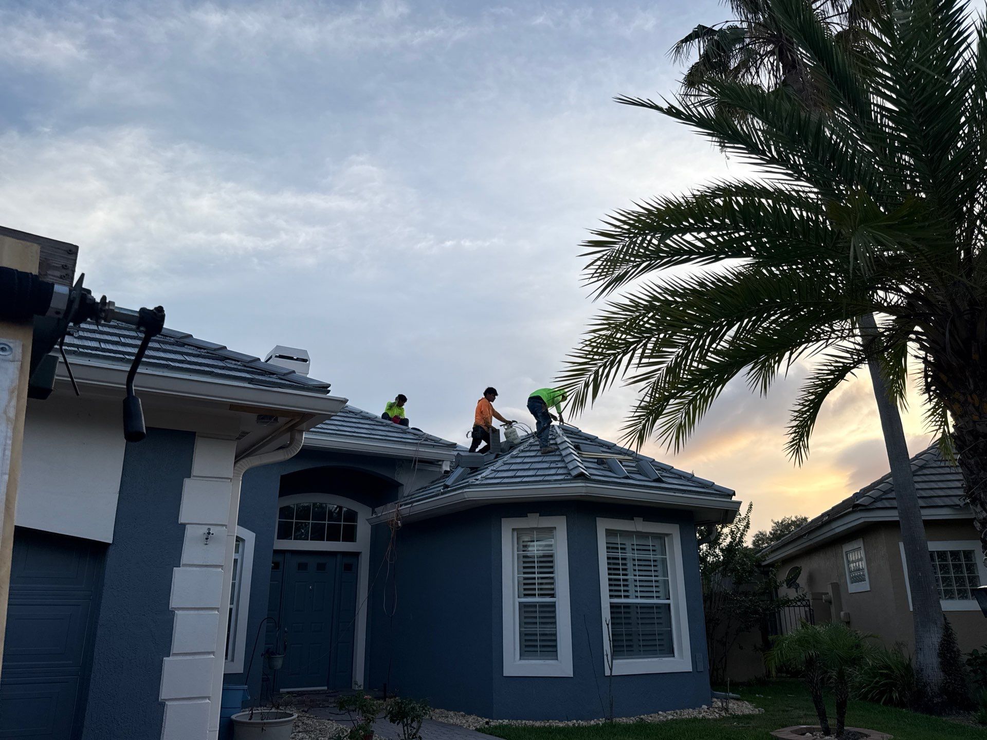 Concrete Tile Roof Replacement Using Polystick TU Plus in Orlando by Fortified Roofing Solutions Corp.