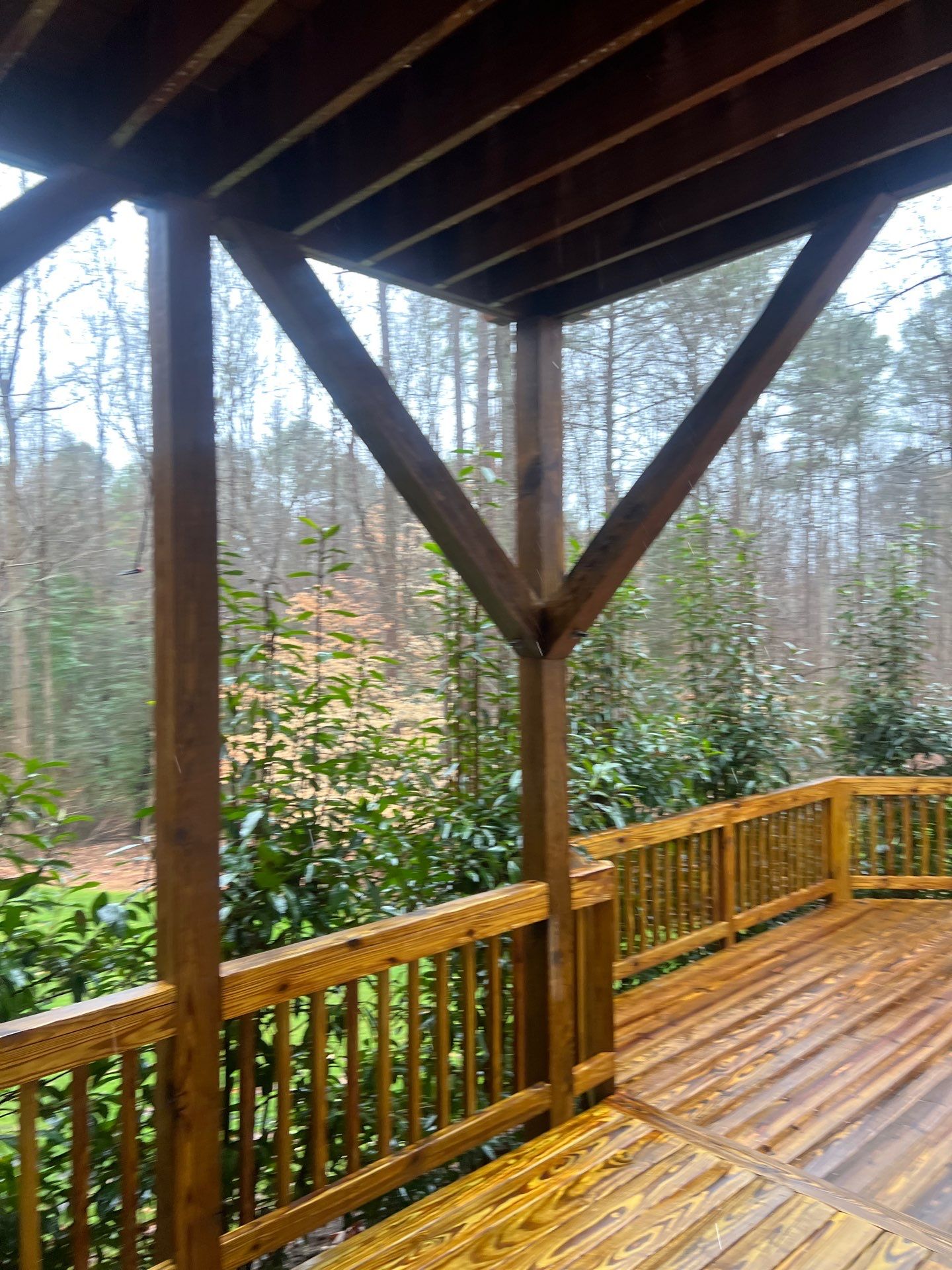 Multi level Deck coated with Wood Sealant by DuraSeal