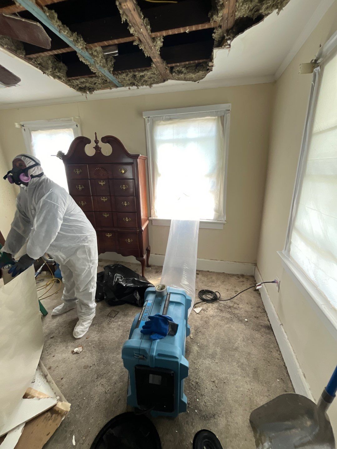 Residential Abatement - Small Project by EAS Environmental, LLC.