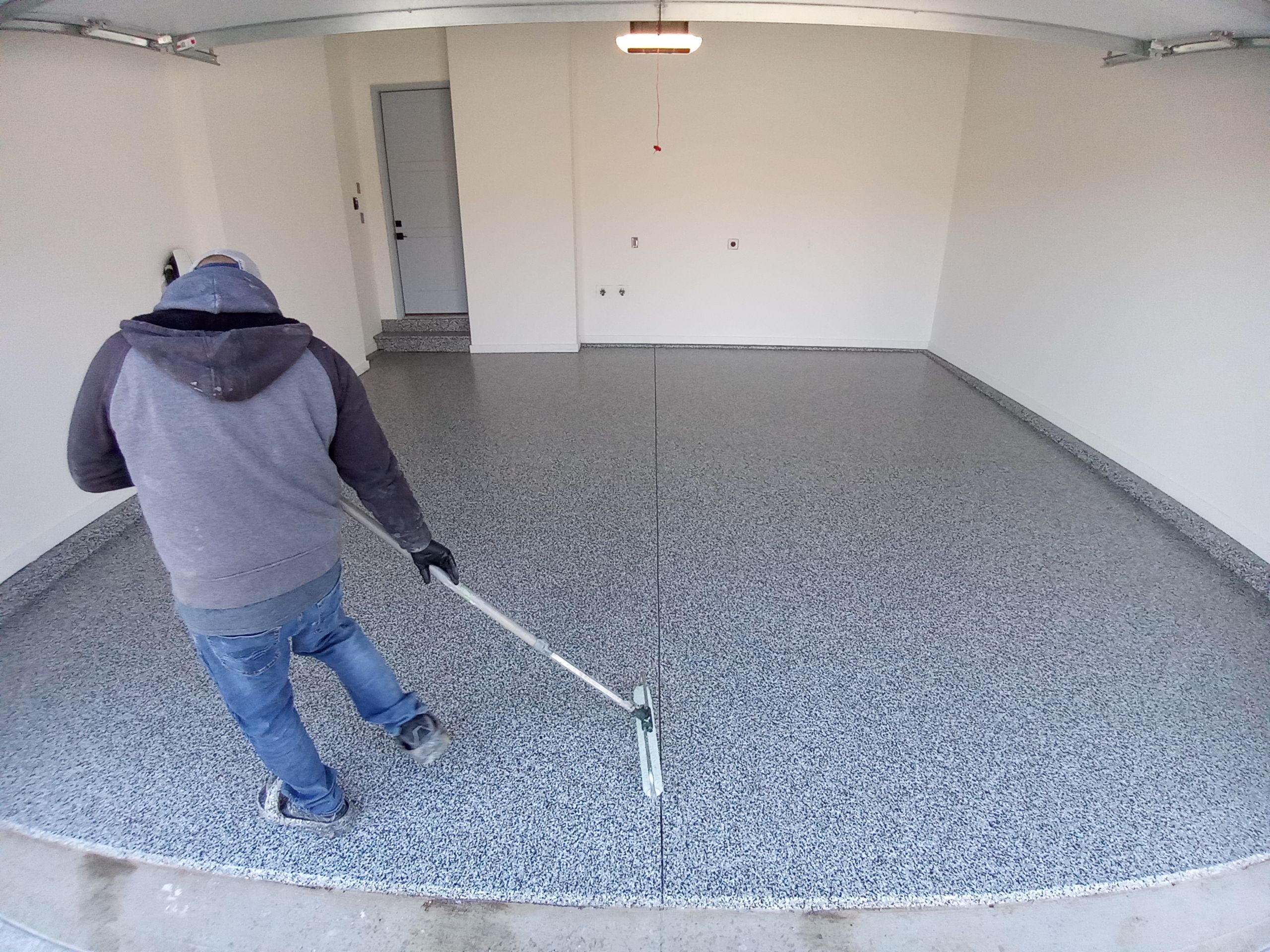 Garage using Domino  by Select Painting, Coatings & Garage Cabinets