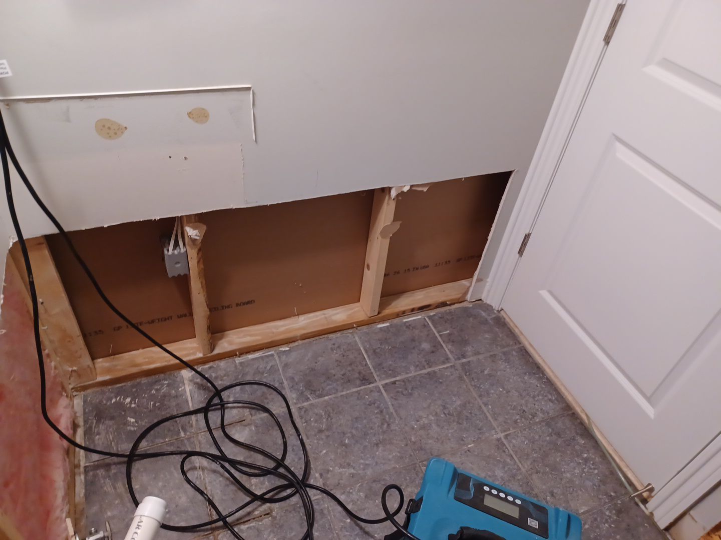 Project in South Lyon by EzDry Water Mitigation & Property Restoration