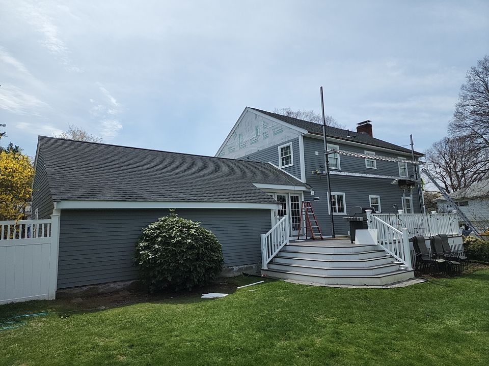 Siding Installation using James Hardie by UBrothers Construction