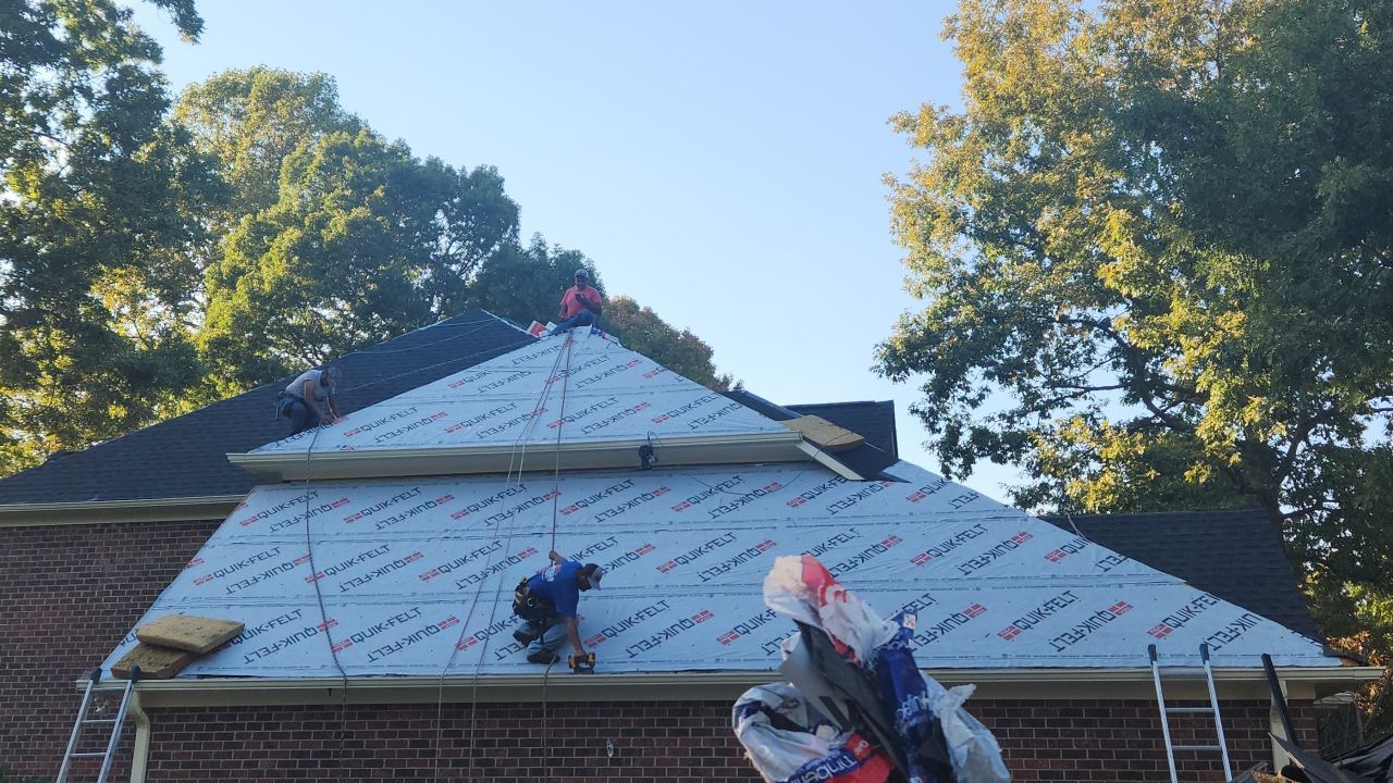 Happy Customer for Life by Just In Time Roofing and Restoration