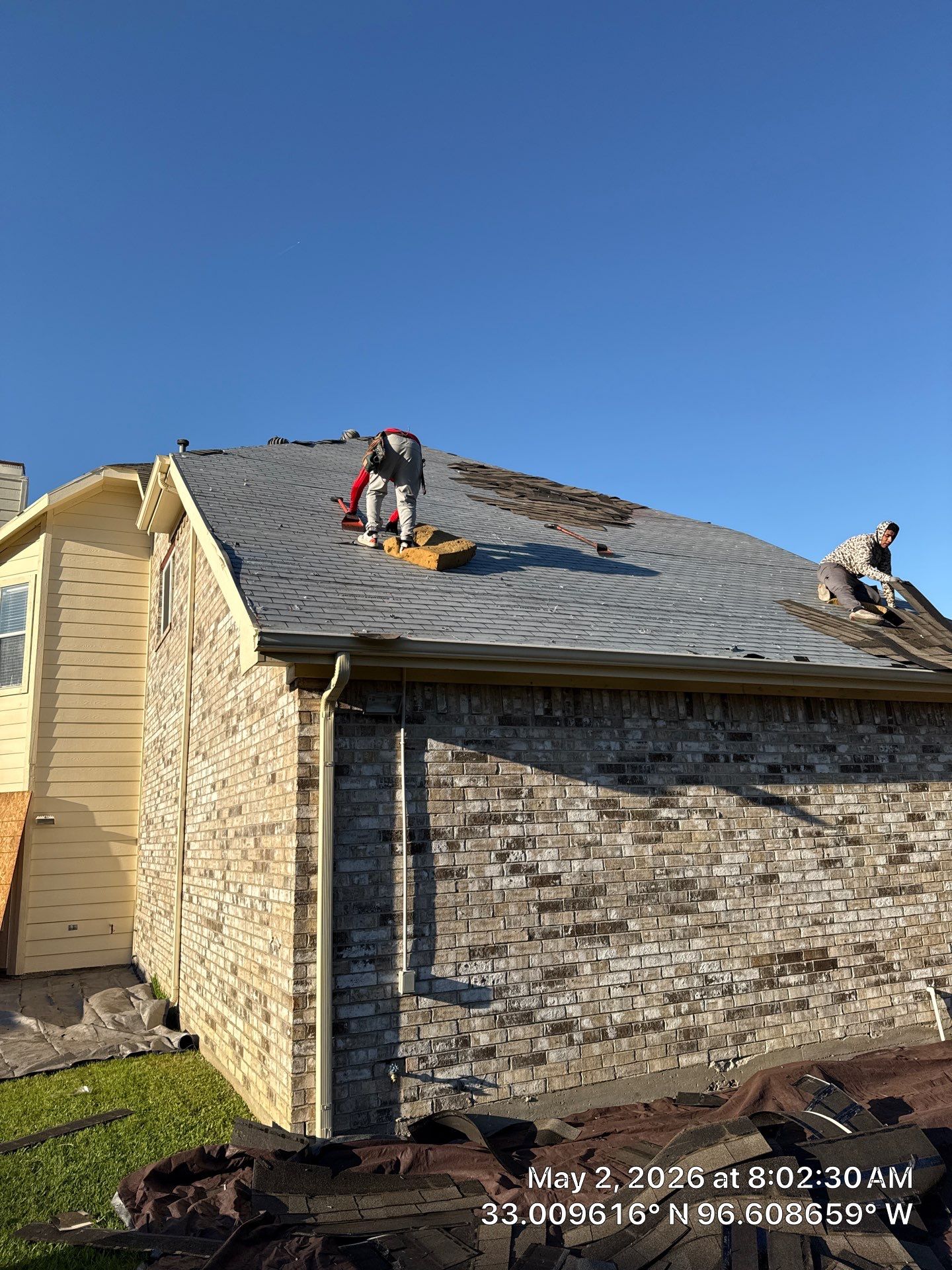 Project in Murphy  by Zeus Exteriors