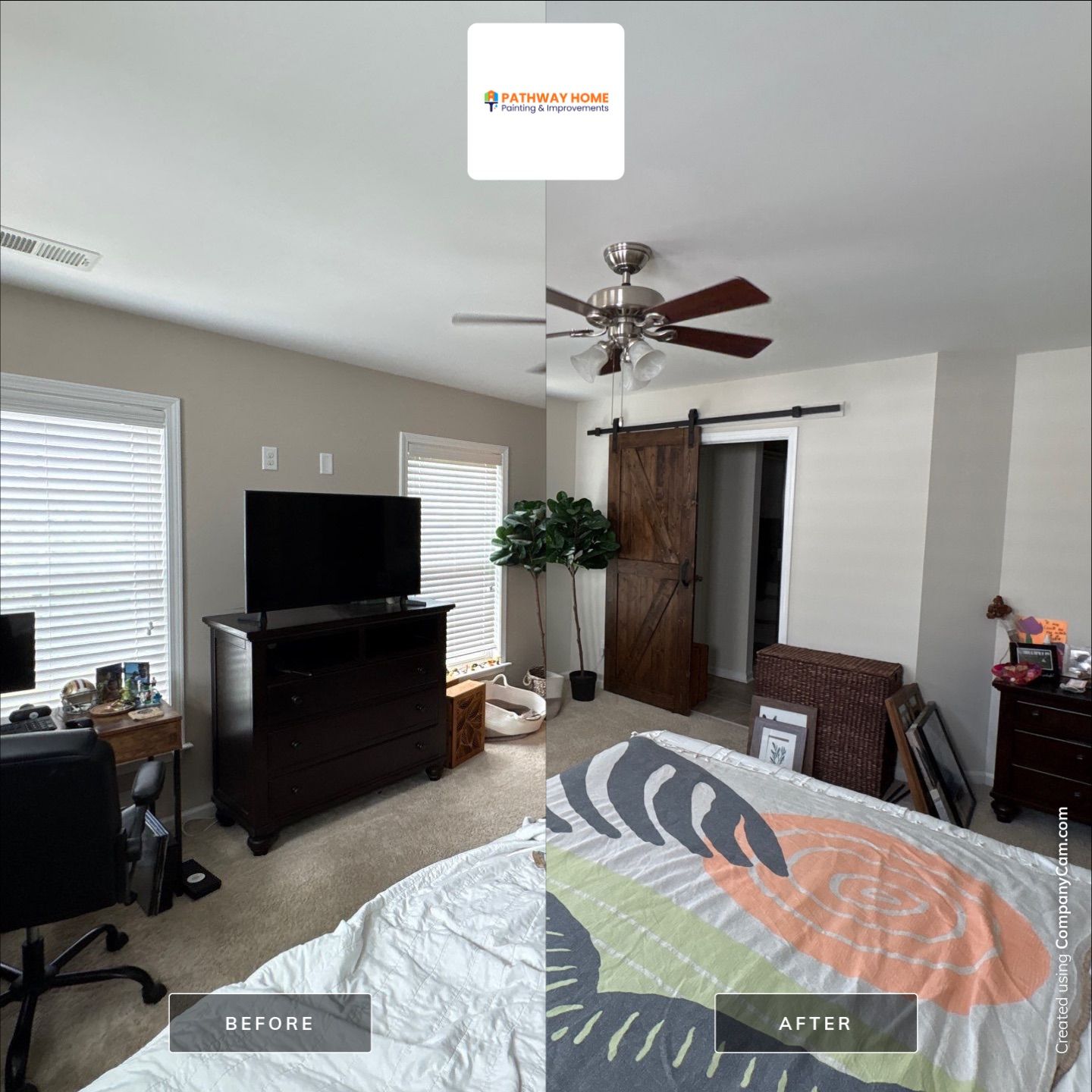Whole-Home Interior Painting Refresh in Johns Island by Pathway Home Painting & Improvements
