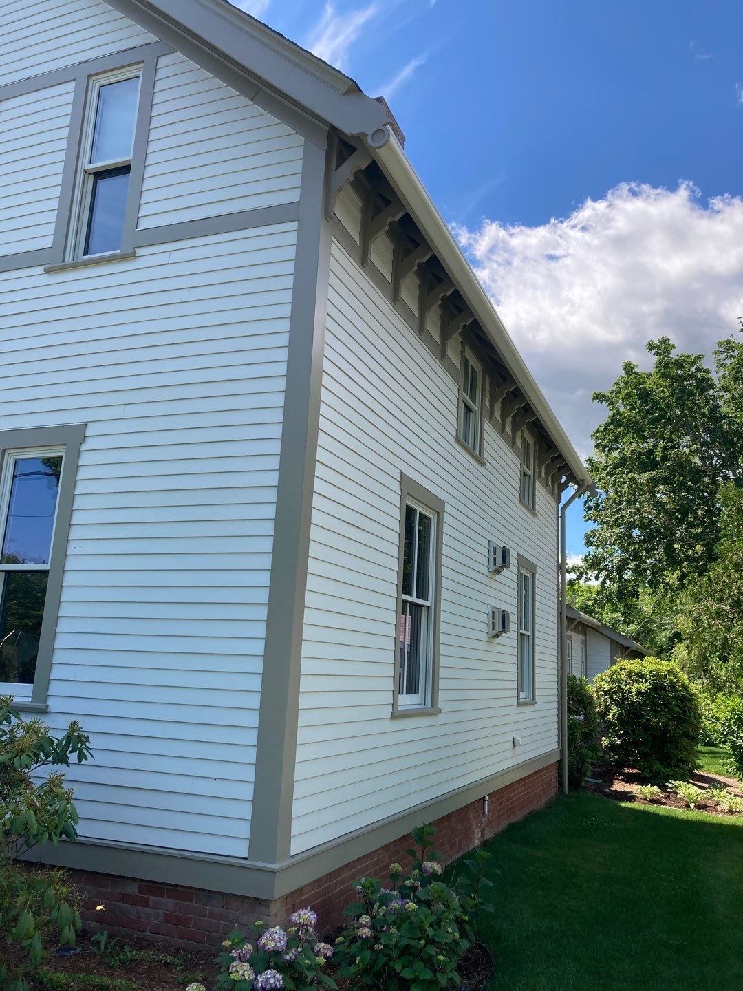 Sandwich, MA Gutter Installation using 4x5 FiberGlass Gutter by Gutter Pro Enterprises