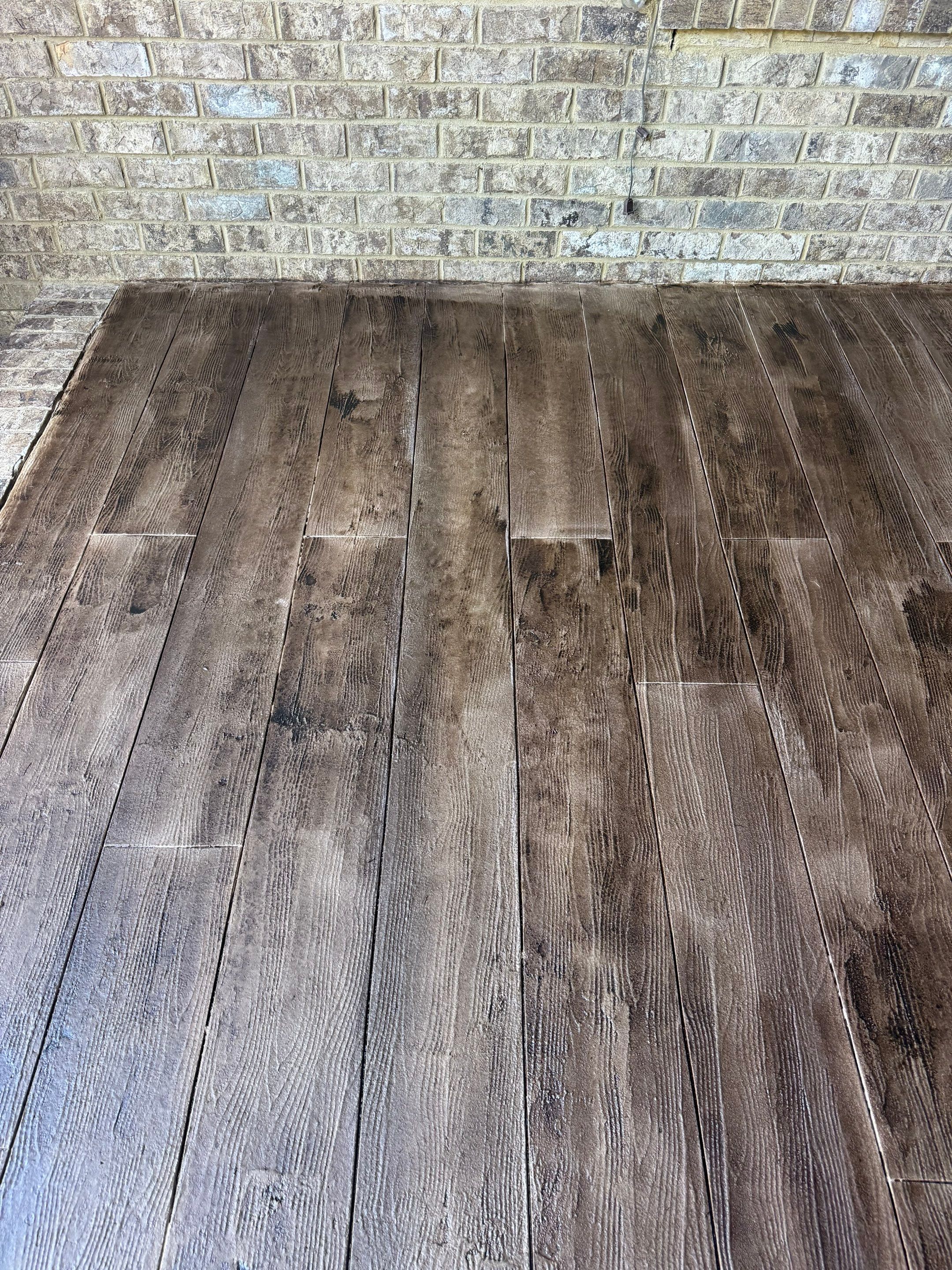 Project in Thompson's Station by Mecham Decorative Concrete