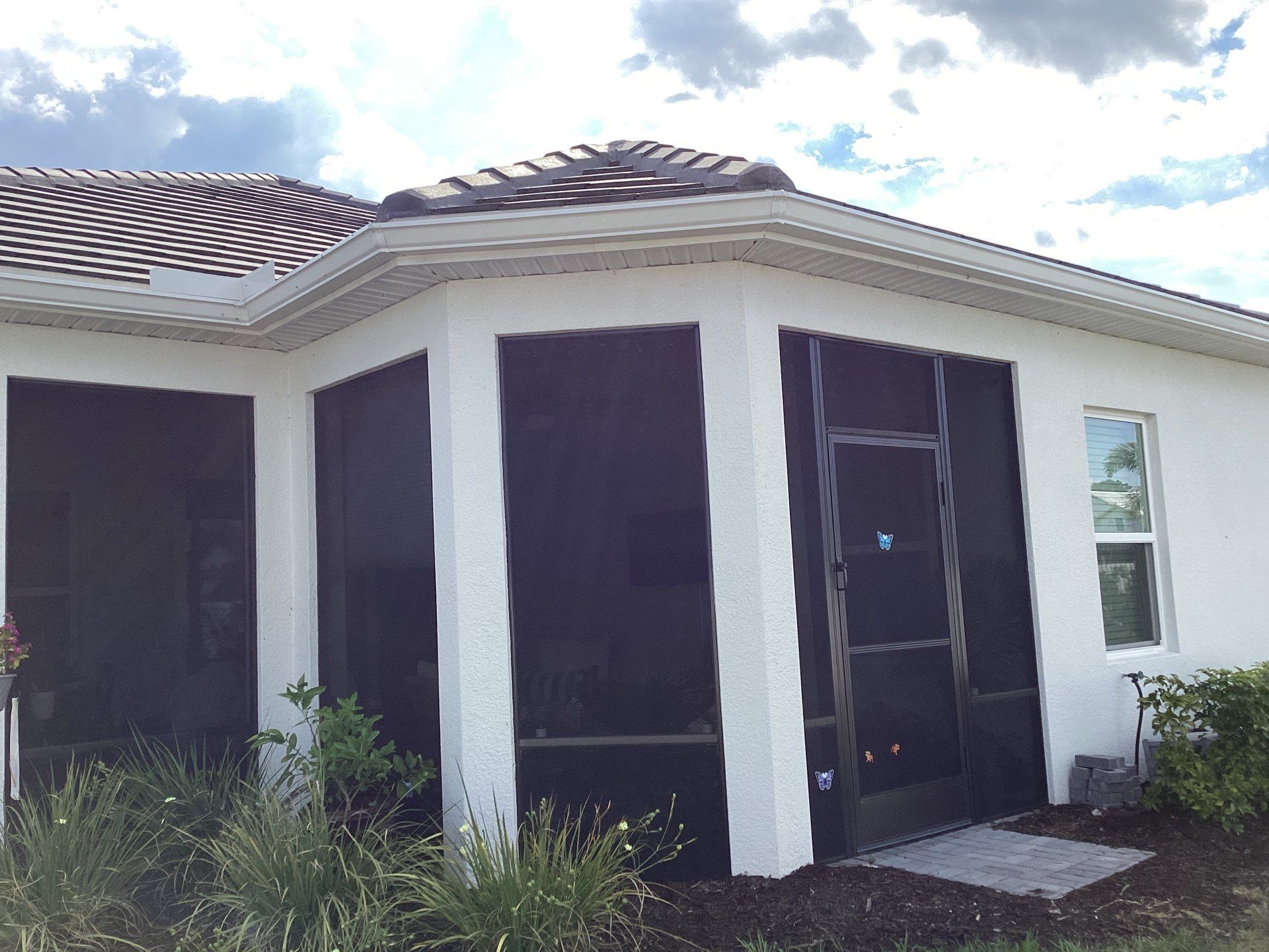 Seamless Gutter Installation Project in Sarasota FL by Gutter Professors