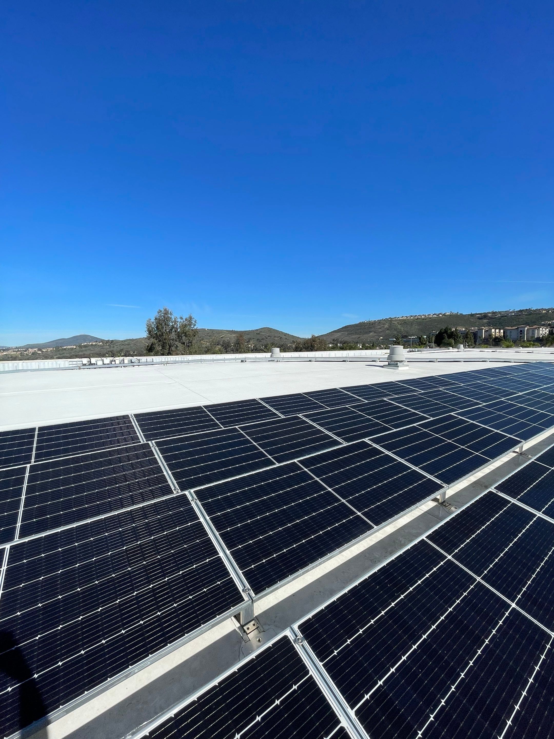 Commercial Solar Panel Cleaning by Palm Coast Solar Cleaning