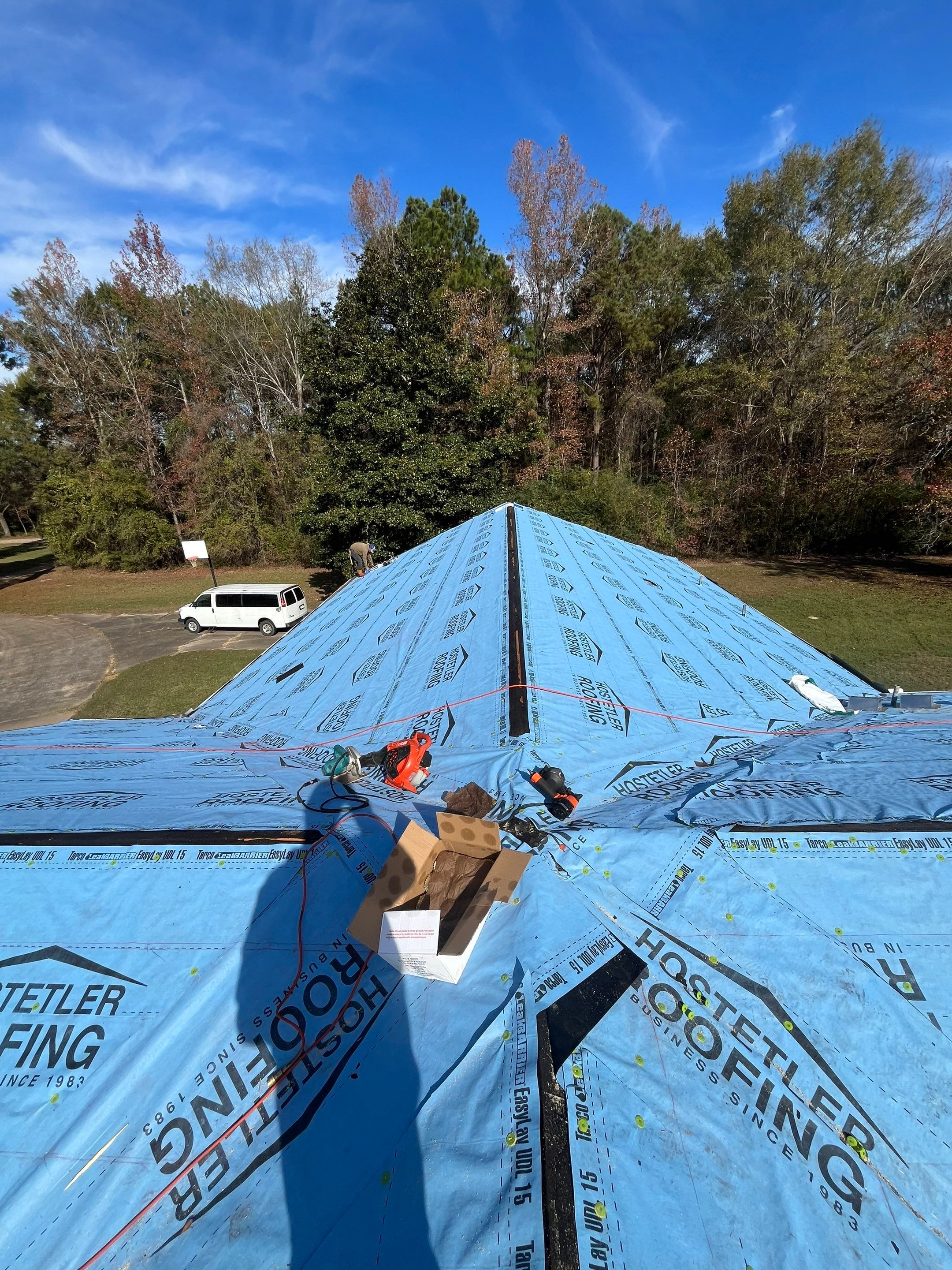 Residential Roofing Repair using Malarkey Vista: Weathered Wood  by Hostetler Roofing