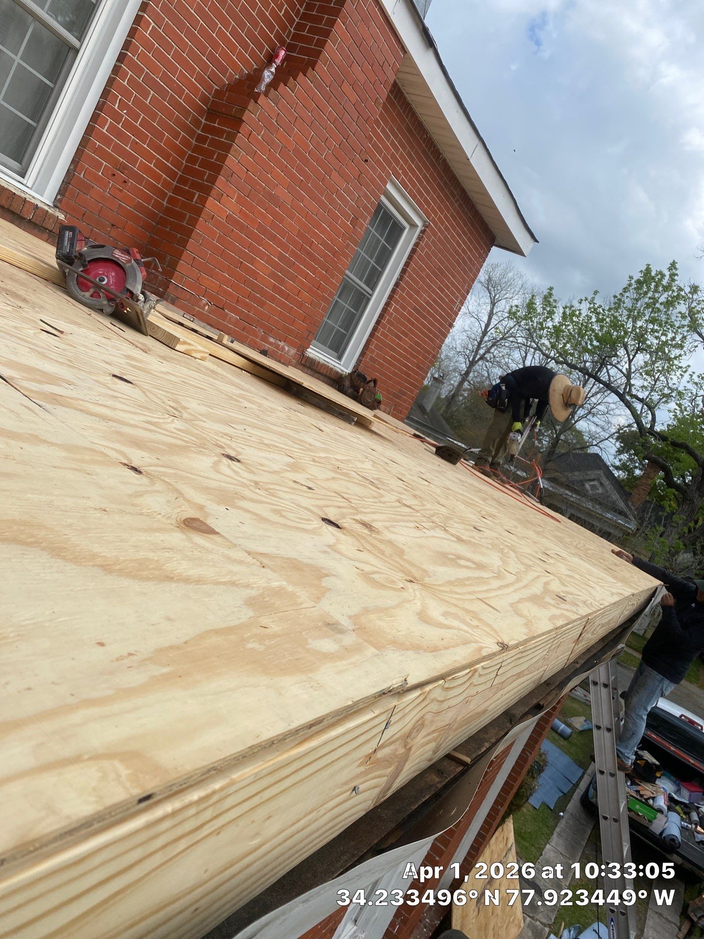 Flat Roof Repair using CertainTeed Flintlastic SA Cap Sheet in Forest Hills - Wilmington, NC by RGR Construction and Roofing, LLC