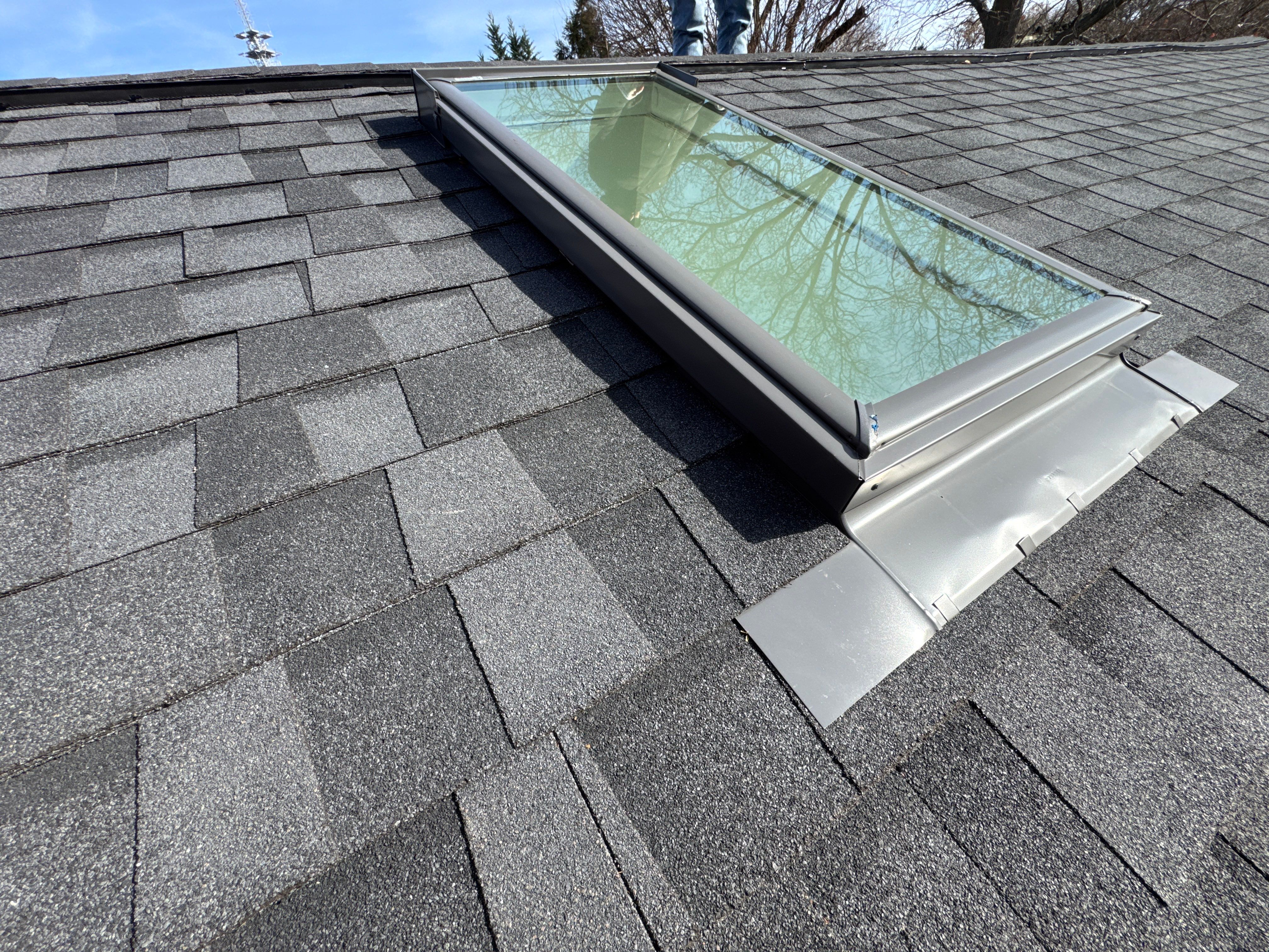 Residential Roofing Installation using Shingle and Flat Roof Combo by USA Storm Roofing and Construction Group
