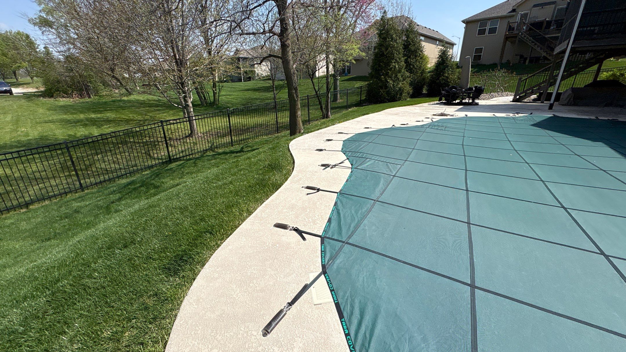 Pool Deck Refresh- Kansas City, MO by Big Red Decorative Concrete, LLC