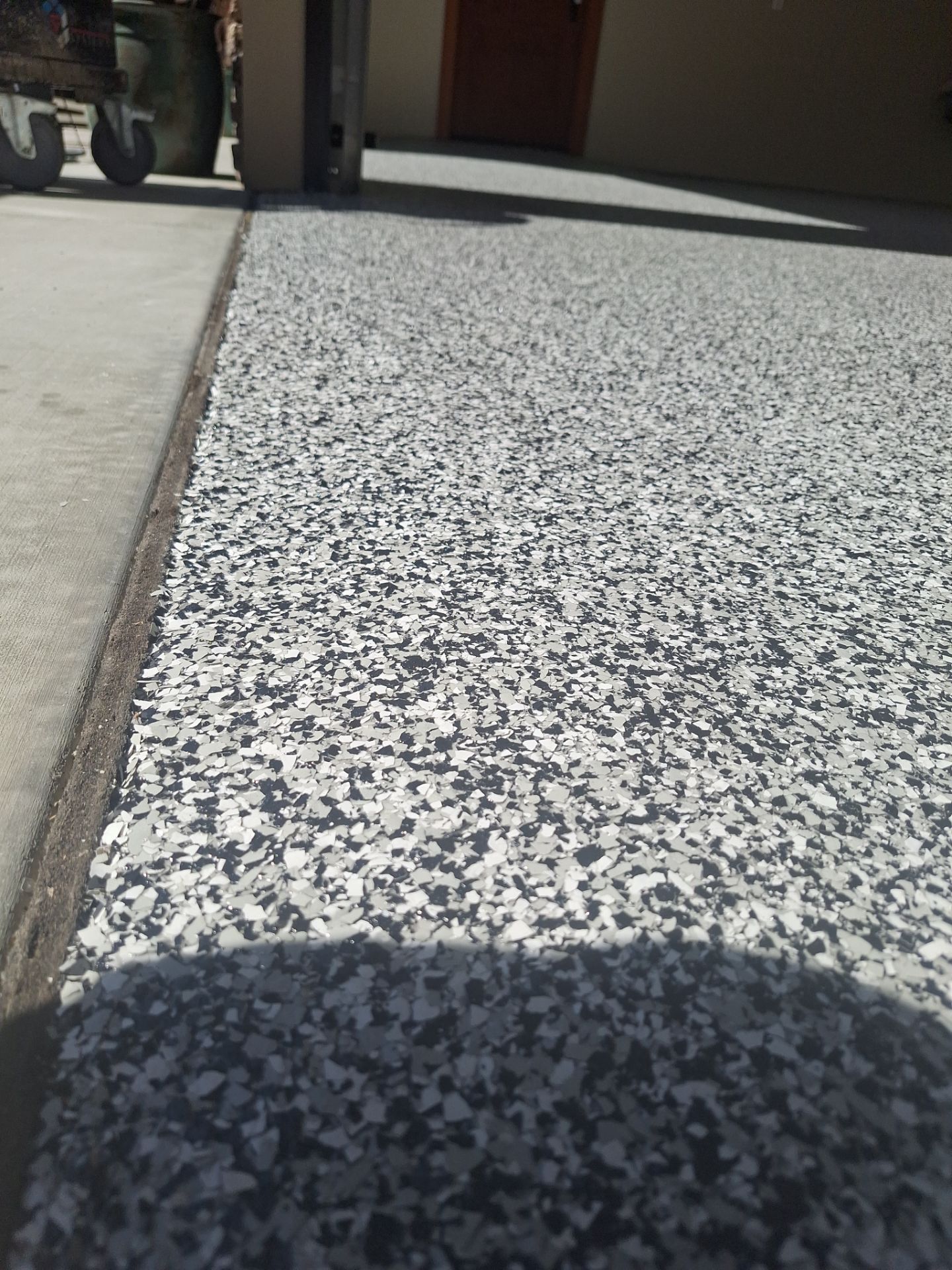 Garage Transformation using Domino by Croc Coatings, LLC