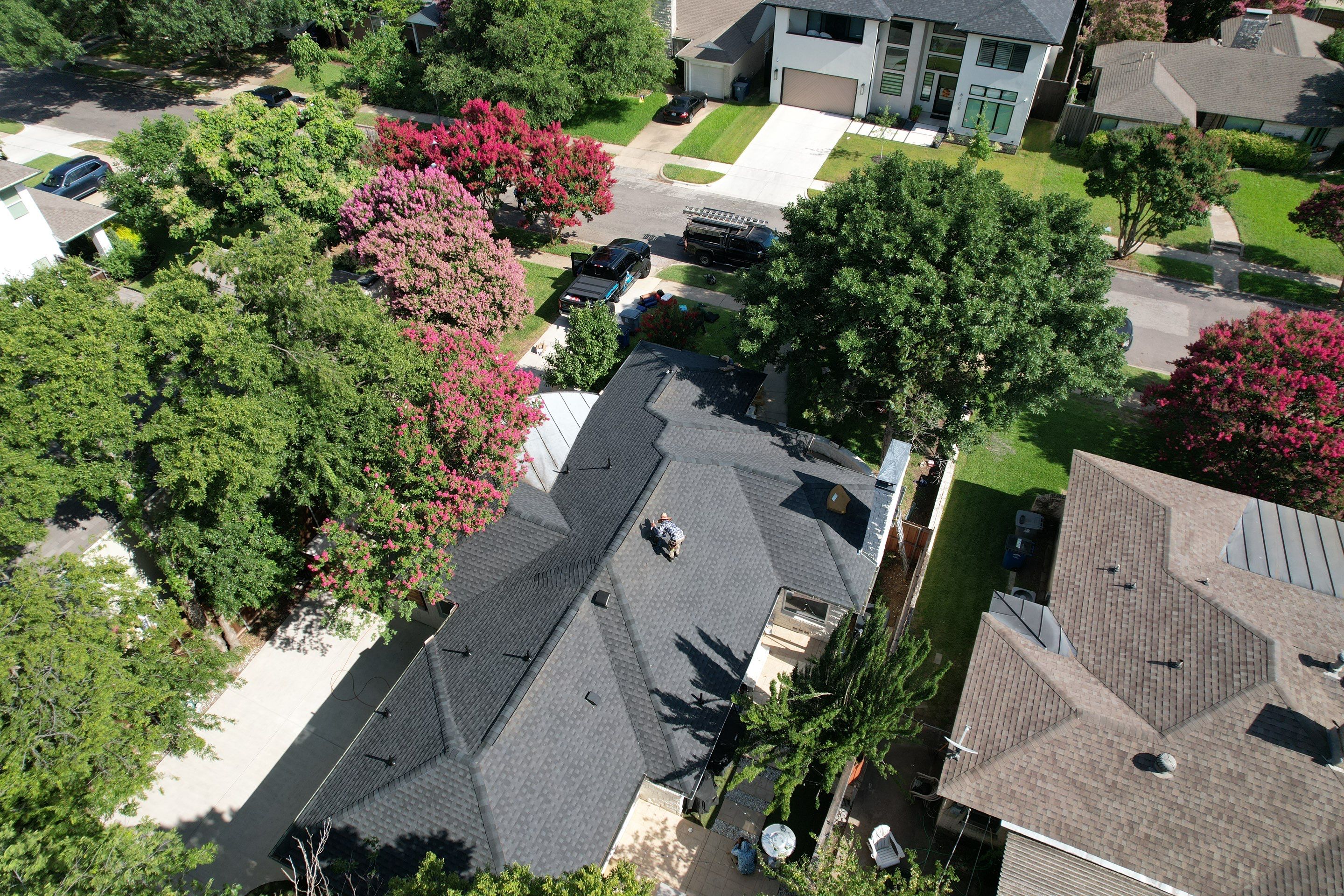 Project in Dallas by Zeus Exteriors