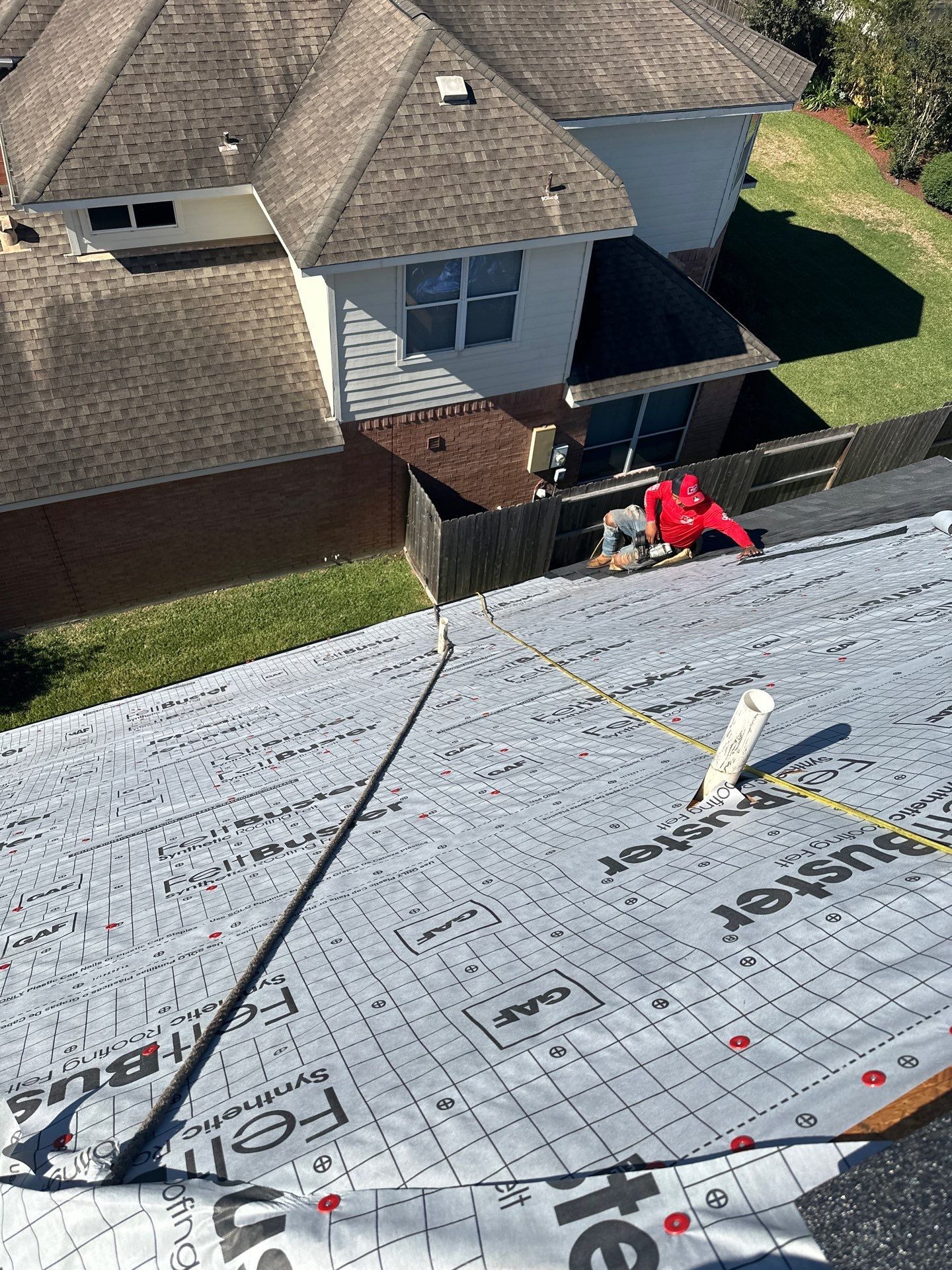 Project in Pearland by Motion Roofing