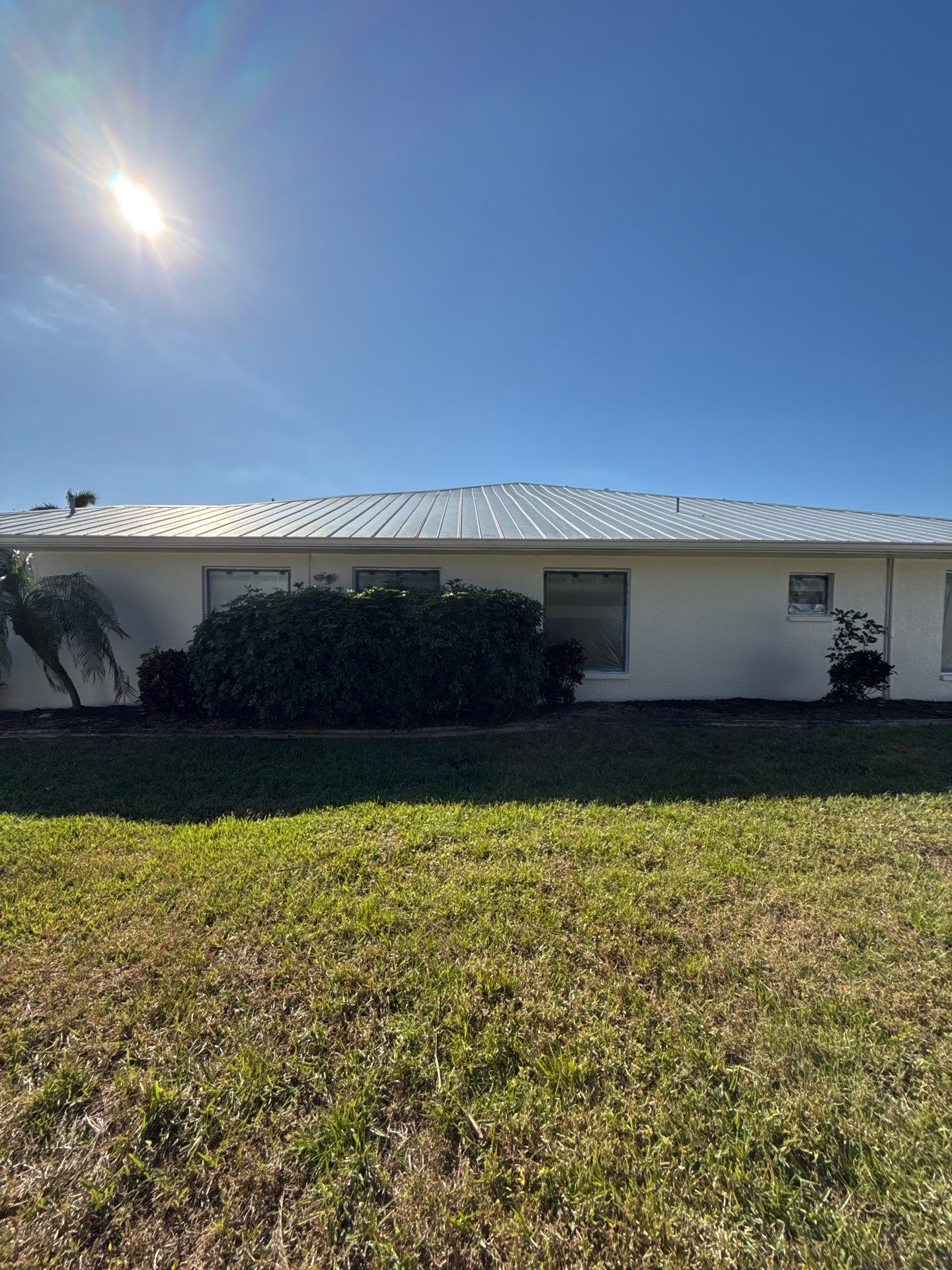 Residential Seamless Gutter Upgrade in Cape Coral FL by Gutter Professors