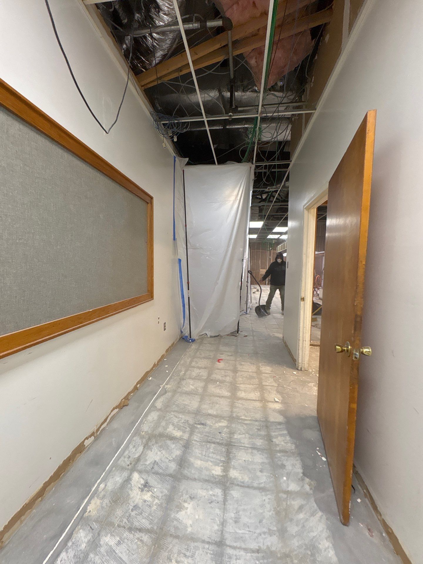 Commercial Kitchen Floor Remodel at Elks, Winchester, VA by Tailored Concrete Coatings