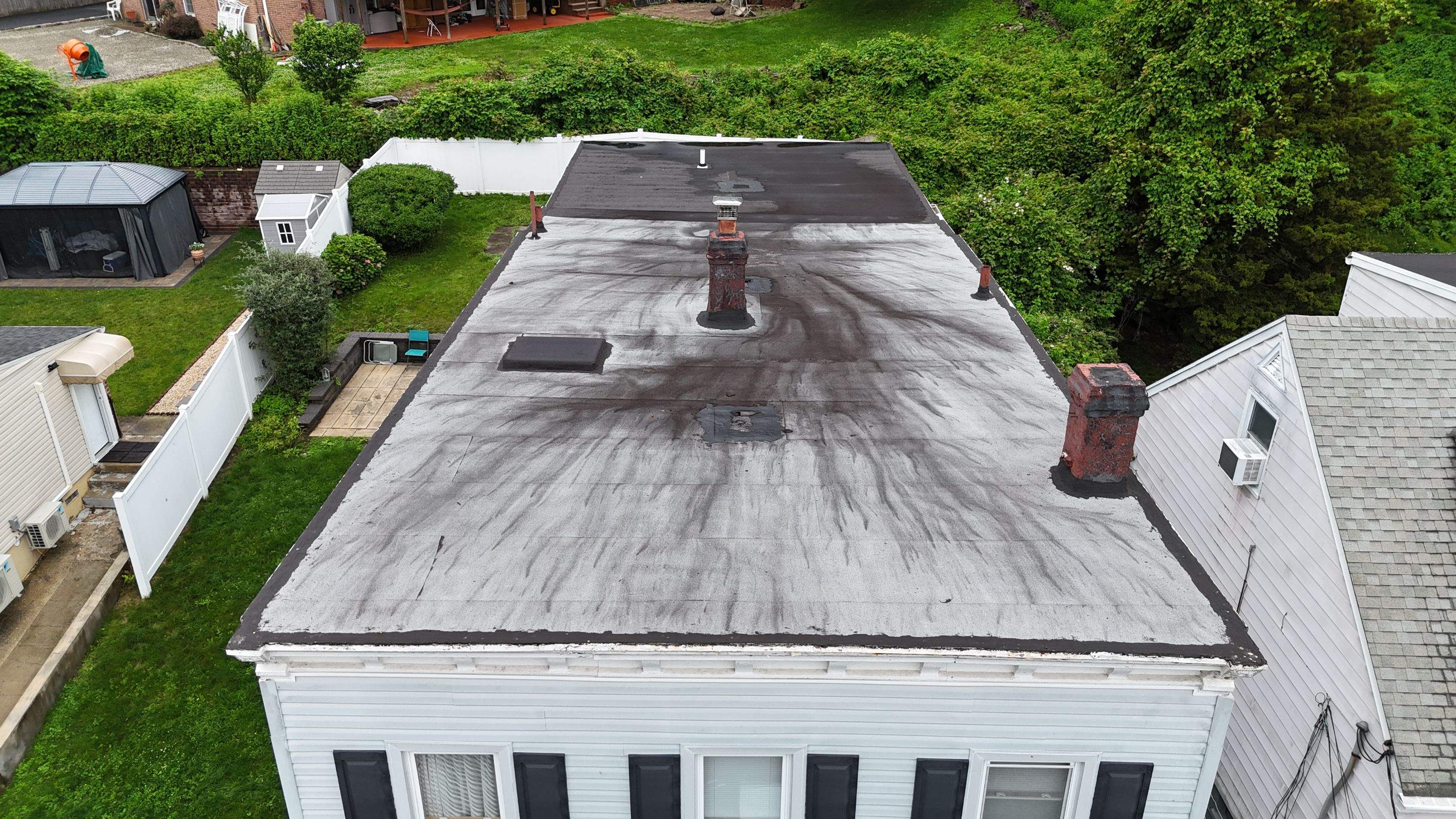 Project in Yonkers by The Energy Efficient Roofer & George's Seamless Gutters