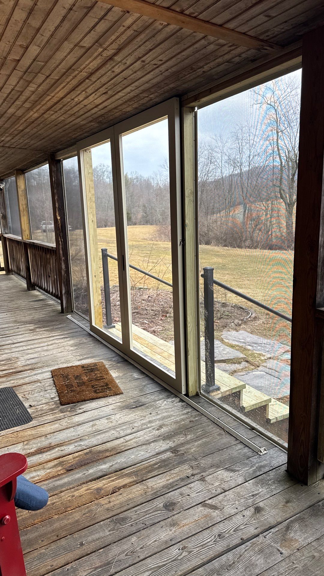 Renick Screened-In Porch Build with Custom Pressure-Treated Stairs by Walnut Hollow Decks & Outdoor Living