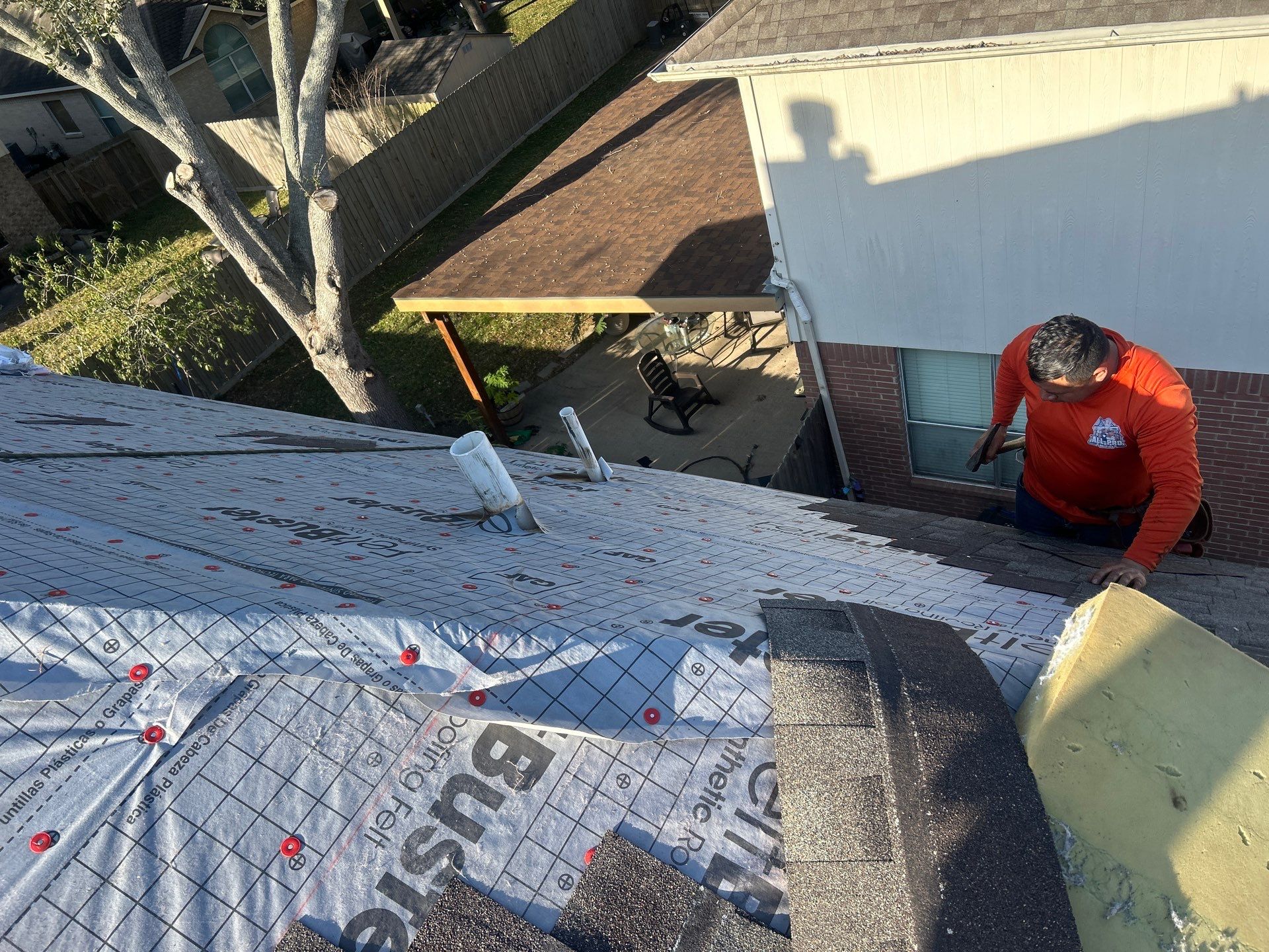 Roof Replacement in League City TX by Roof Repair Company