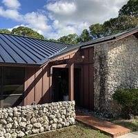24ga 1.5" Mechanical Seam Matte Black  by Total Roofing System The Metal Roof Experts